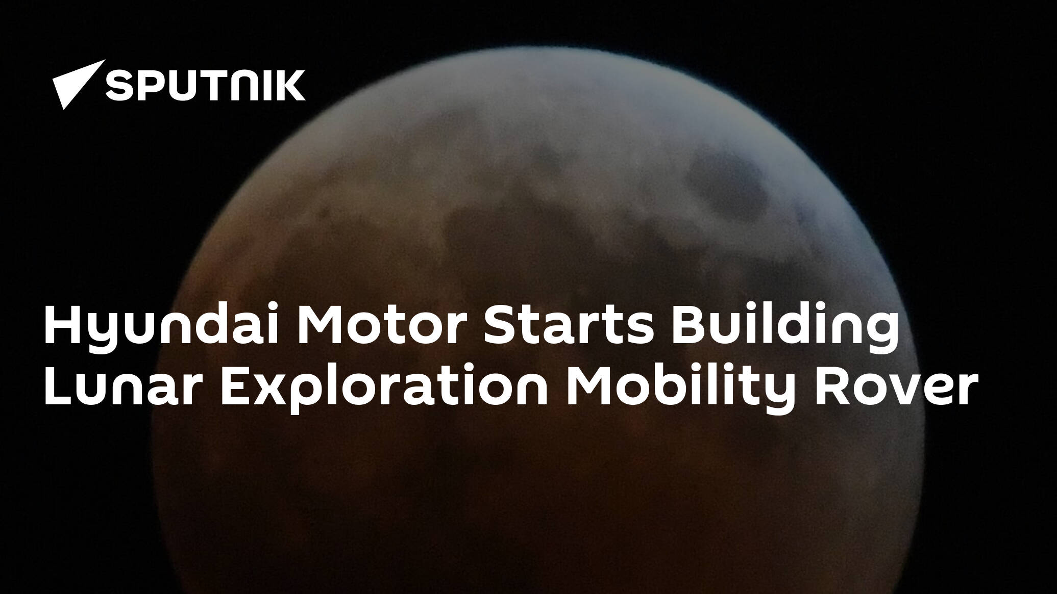 Hyundai Motor Starts Building Lunar Exploration Mobility Rover