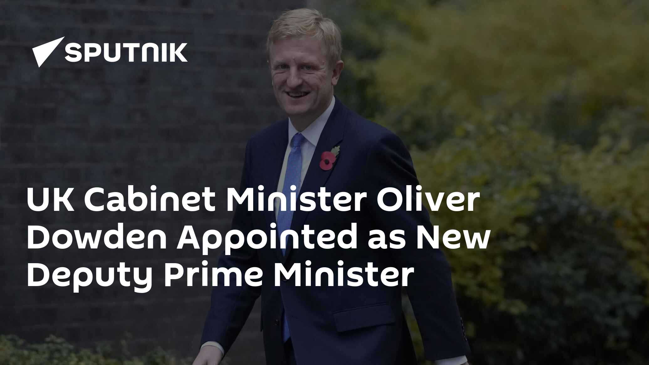 who is the new deputy prime minister uk