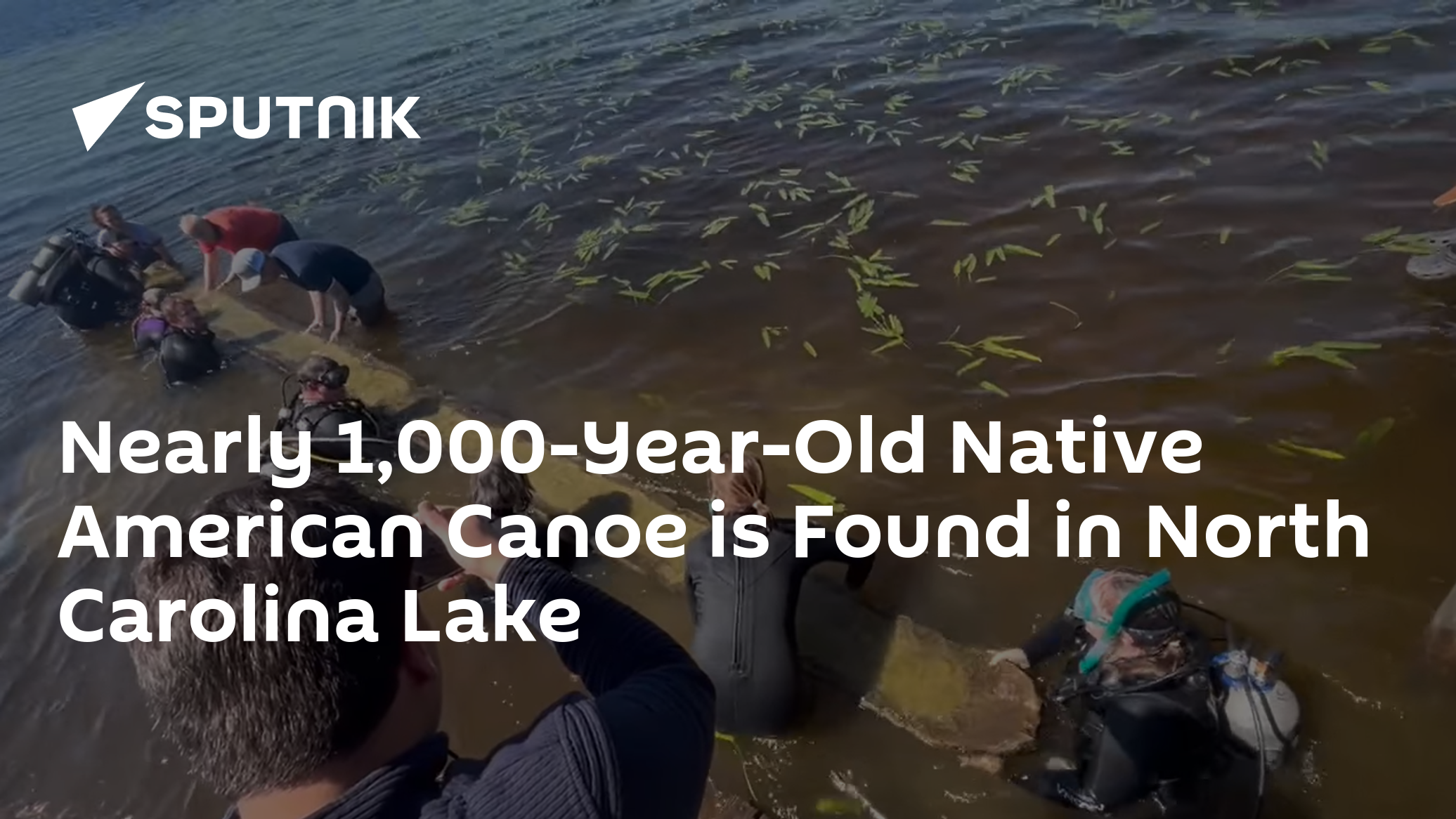 Ancient Native American Canoe Discovered in American Lake - Vimarsana News