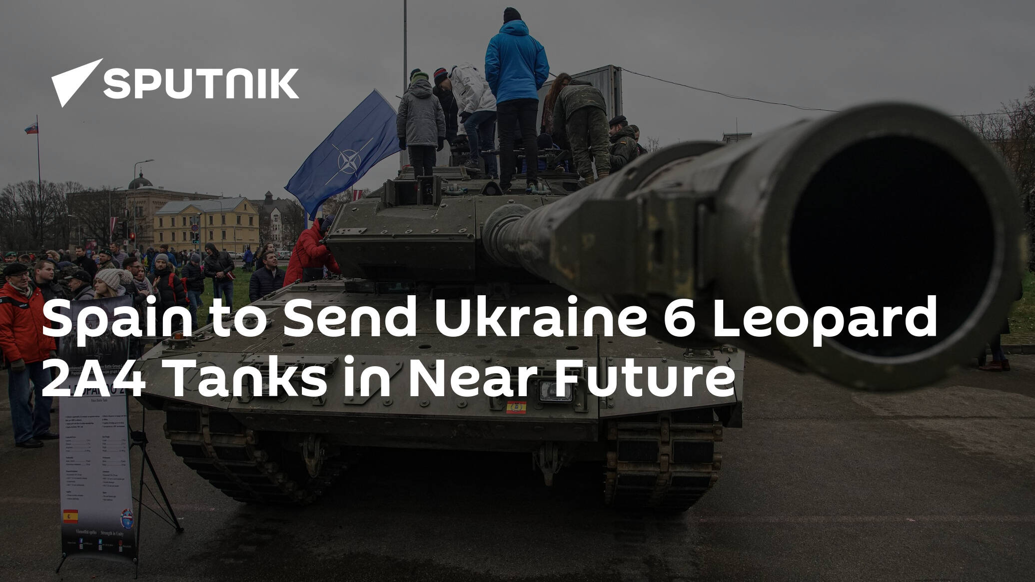 Spain to Send Ukraine 6 Leopard 2A4 Tanks in Near Future