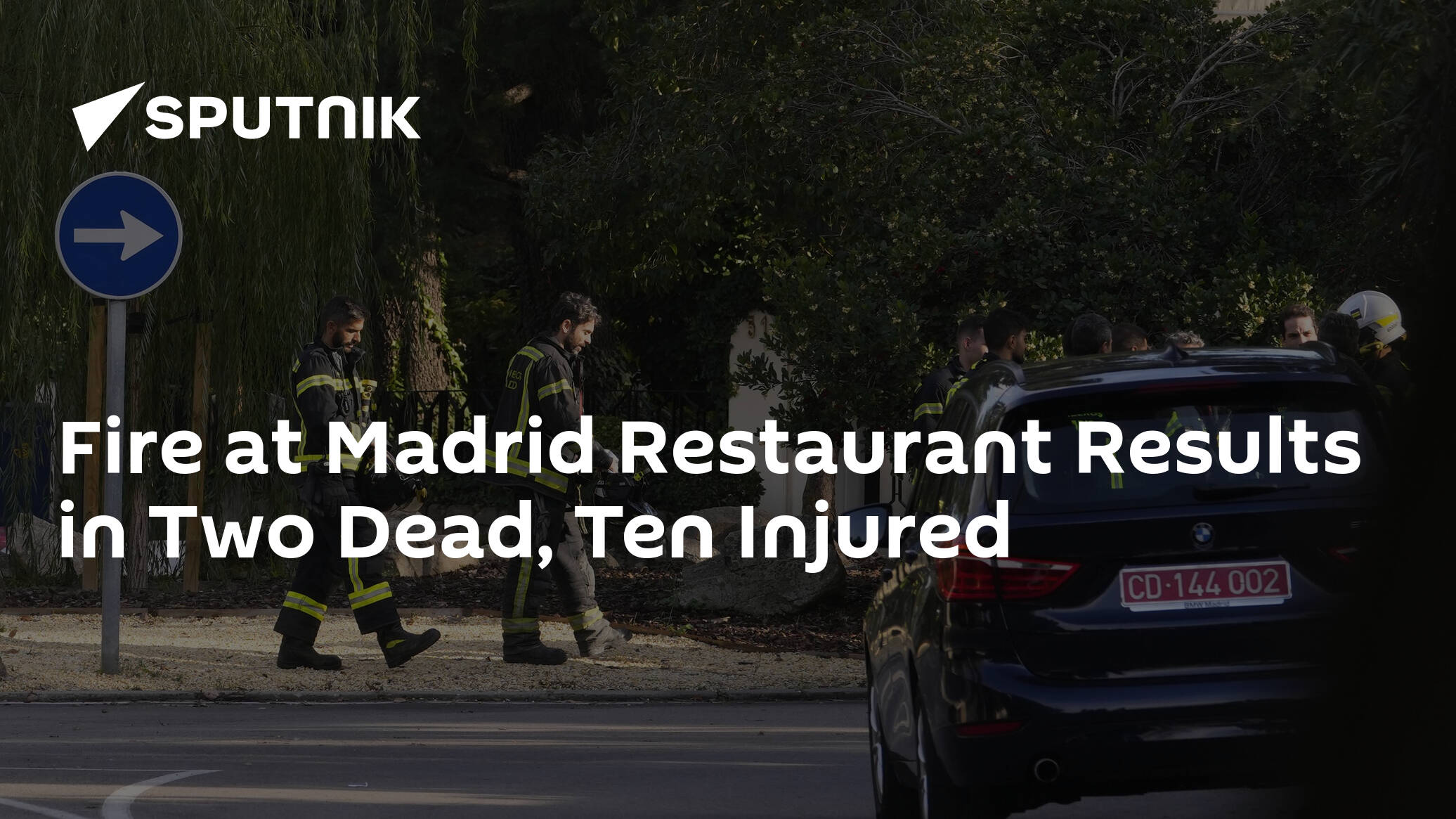 Fire at Madrid Restaurant Results in Two Dead, Ten Injured