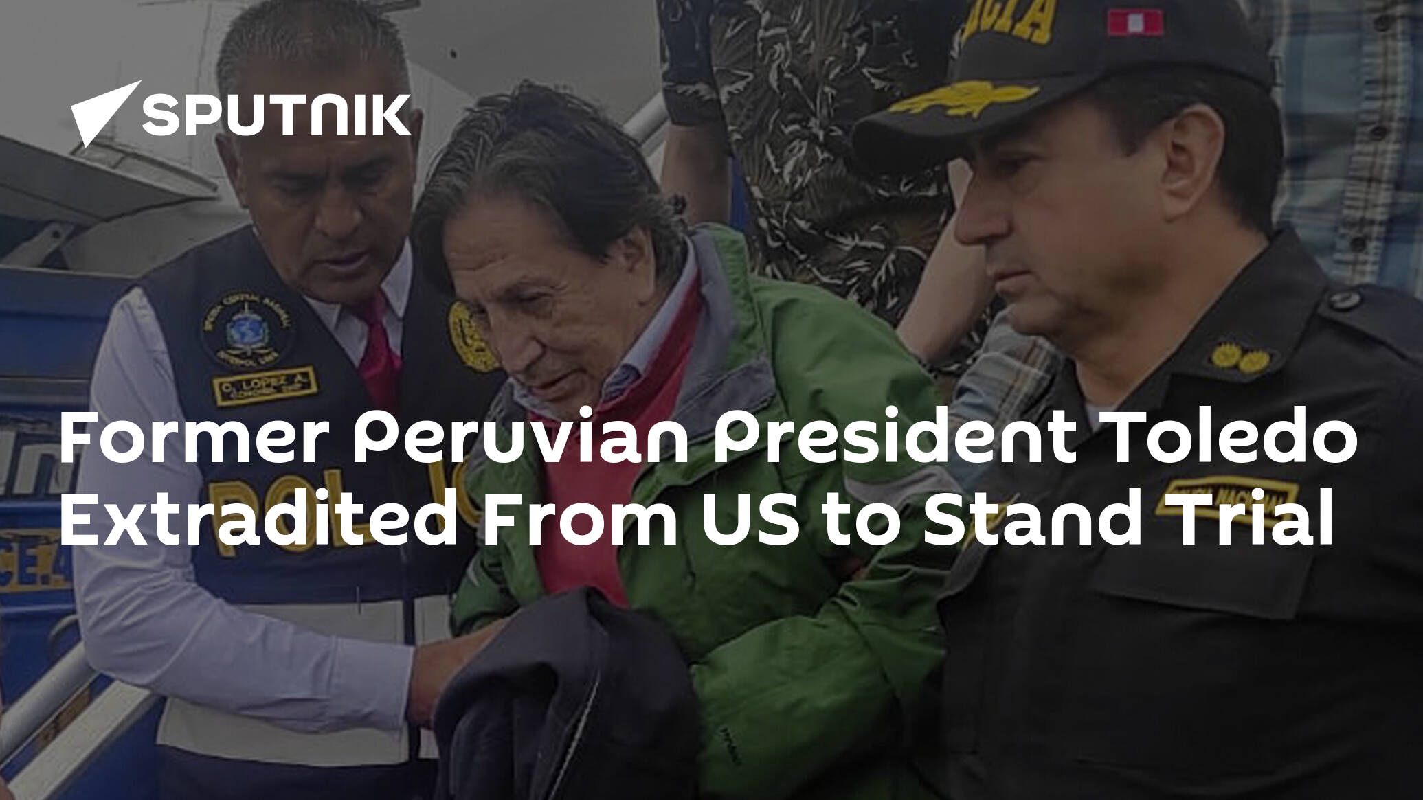 Former Peruvian President Toledo Extradited From US to Stand Trial