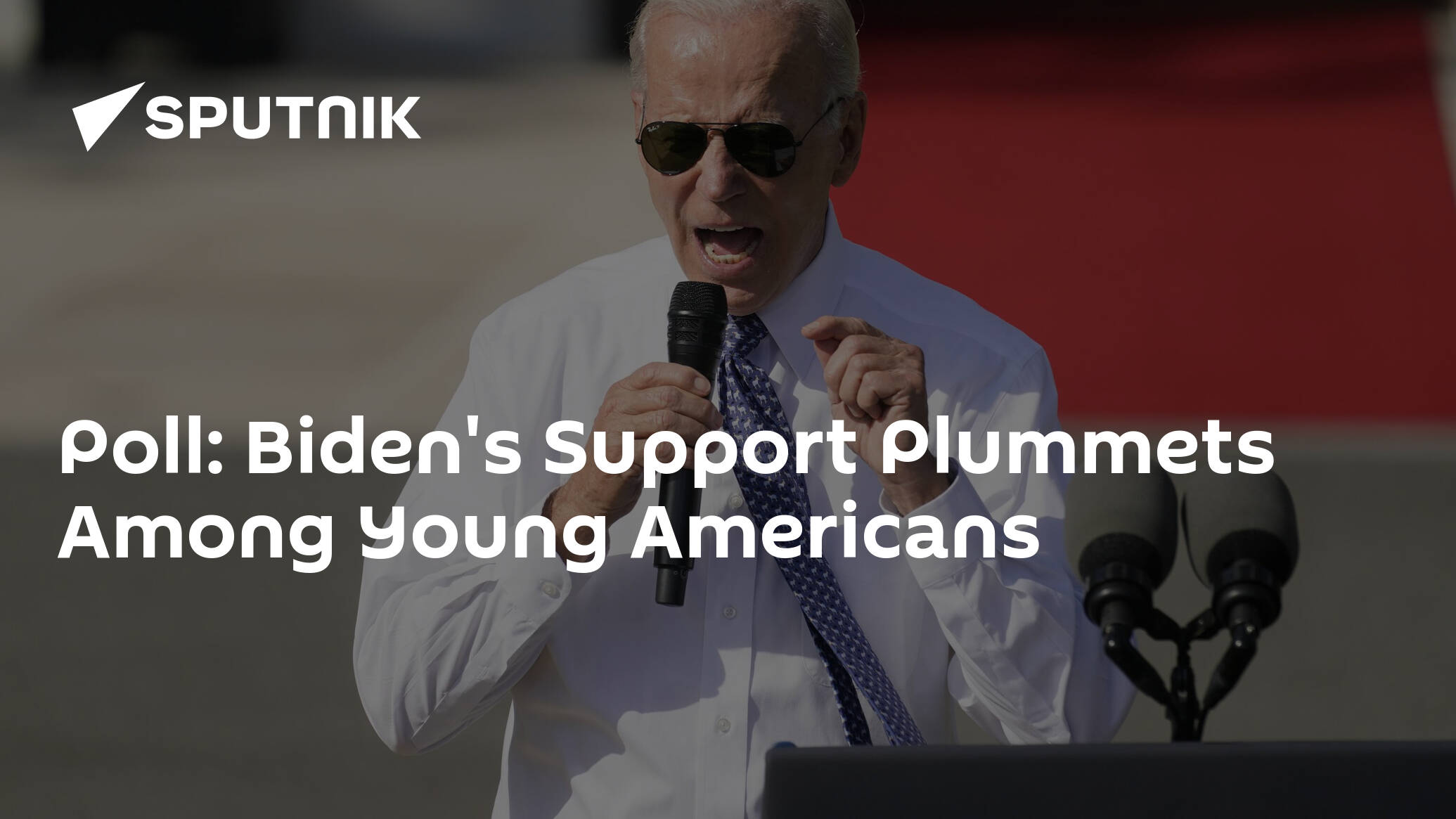 Poll: Biden's Support Plummets Among Young Americans