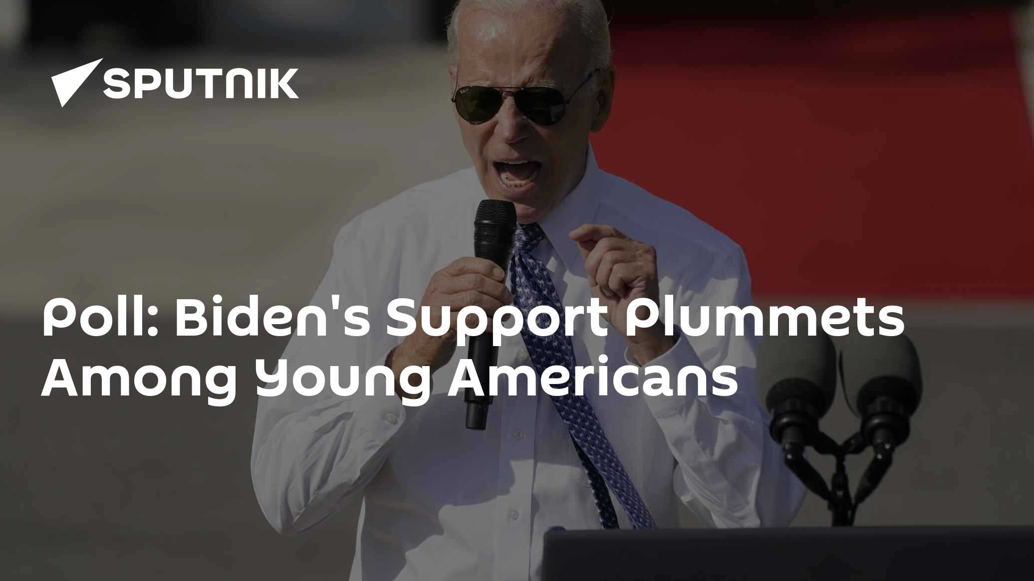 Poll: Biden's Support Plummets Among Young Americans