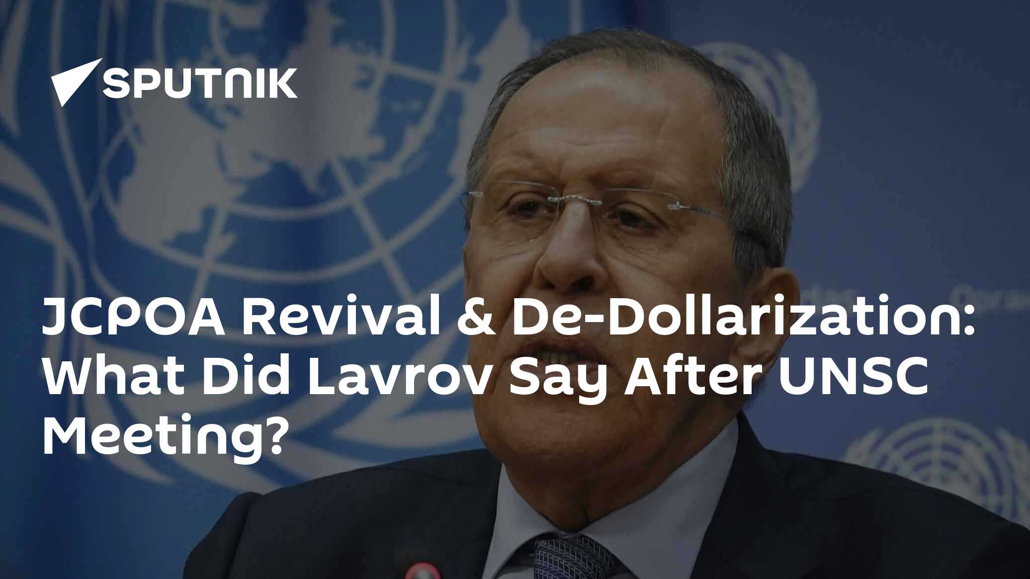 What Did Sergey Lavrov Say After Chairing UNSC Meeting? - Vimarsana News