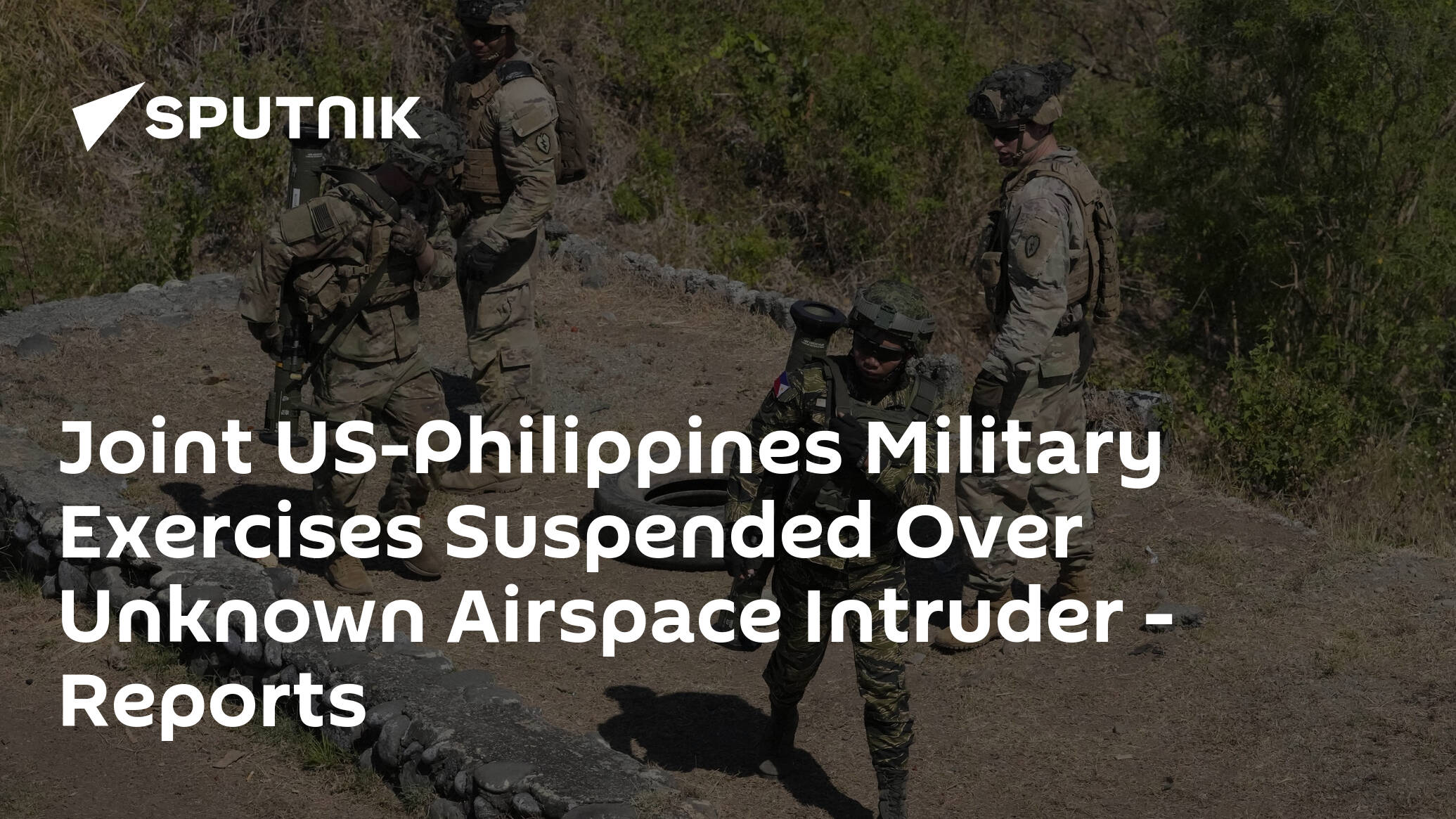 Joint US-Philippines Military Exercises Suspended Over Unknown Airspace Intruder – Reports