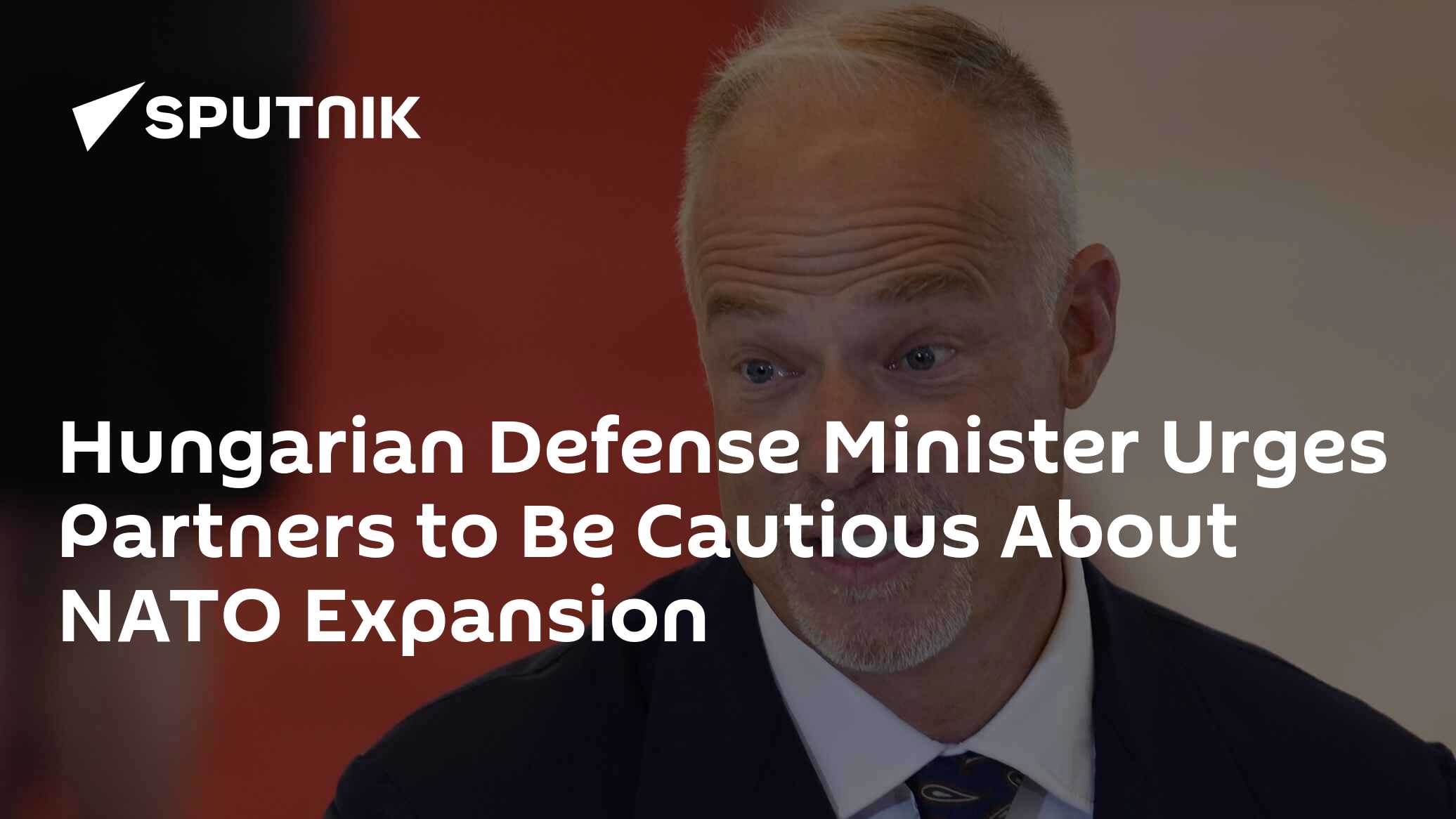 Hungarian Defense Minister Urges Partners to Be Cautious About NATO Expansion
