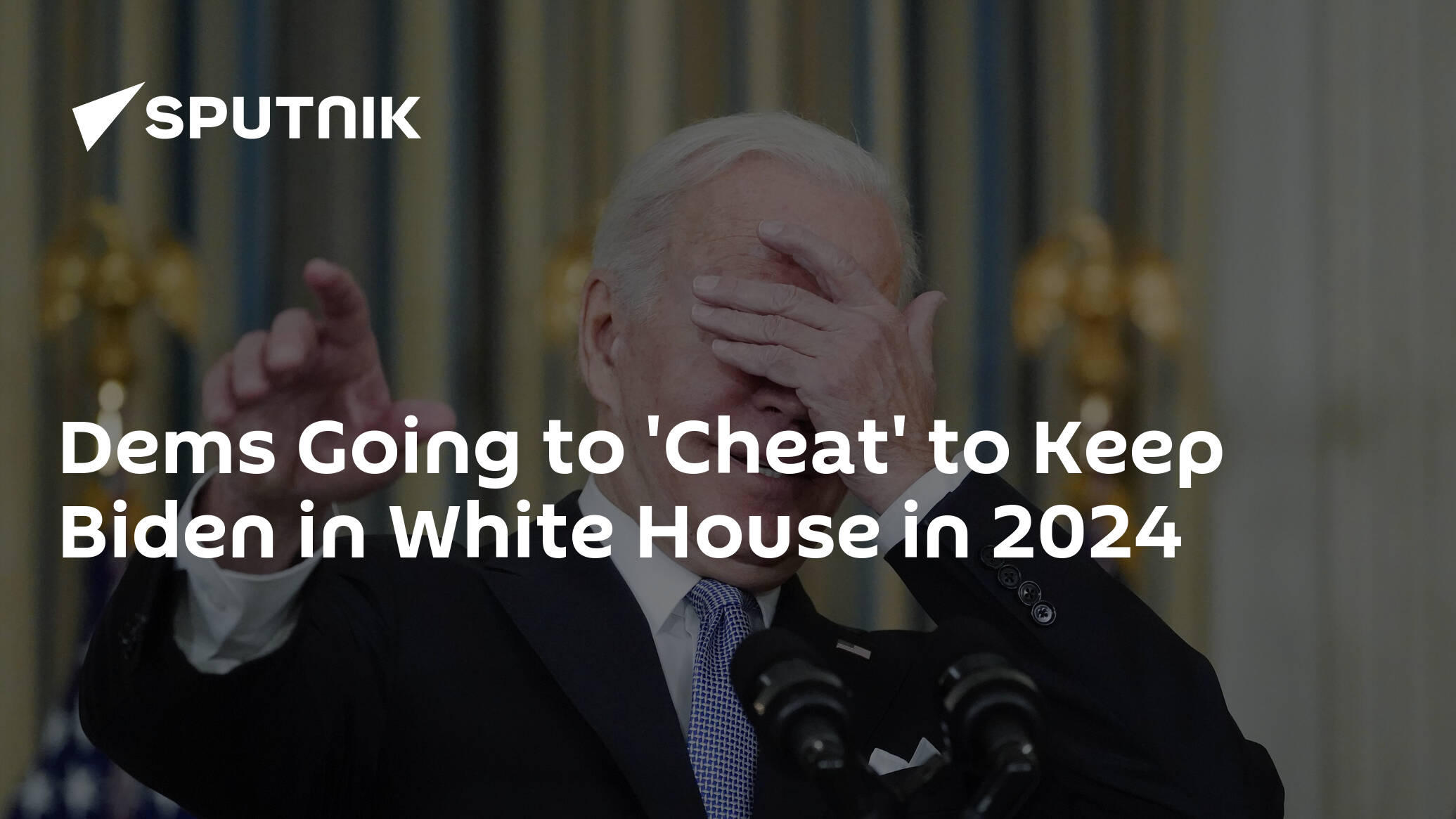 Dems Going to 'Cheat' to Keep Biden in White House in 2024