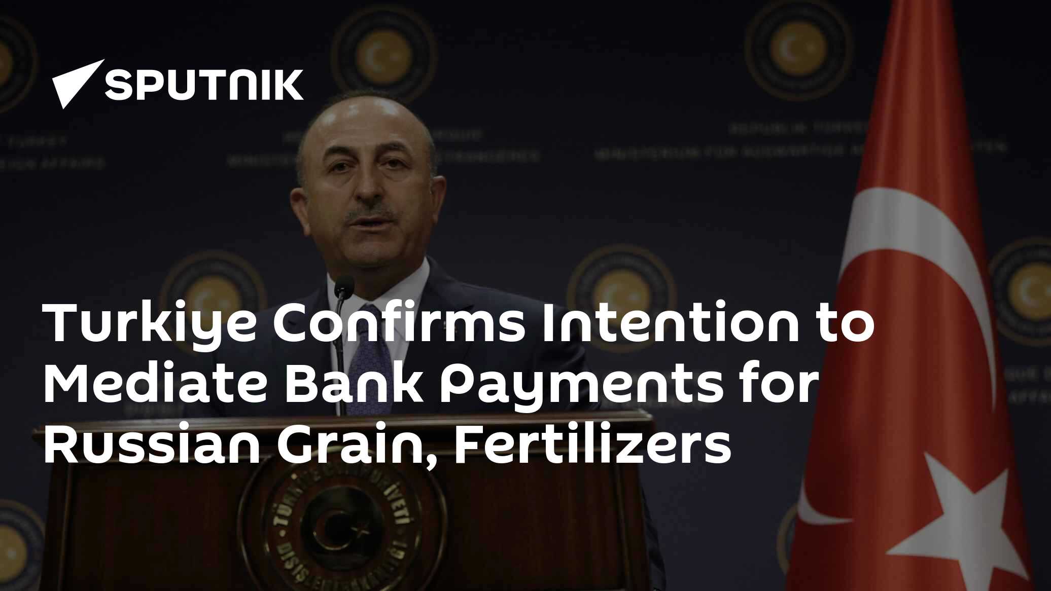 Turkiye Confirms Intention to Mediate Bank Payments for Russian Grain, Fertilizers Turkiye Confirms Intention to Mediate Bank Payments for Russian Grain, Fertilizers