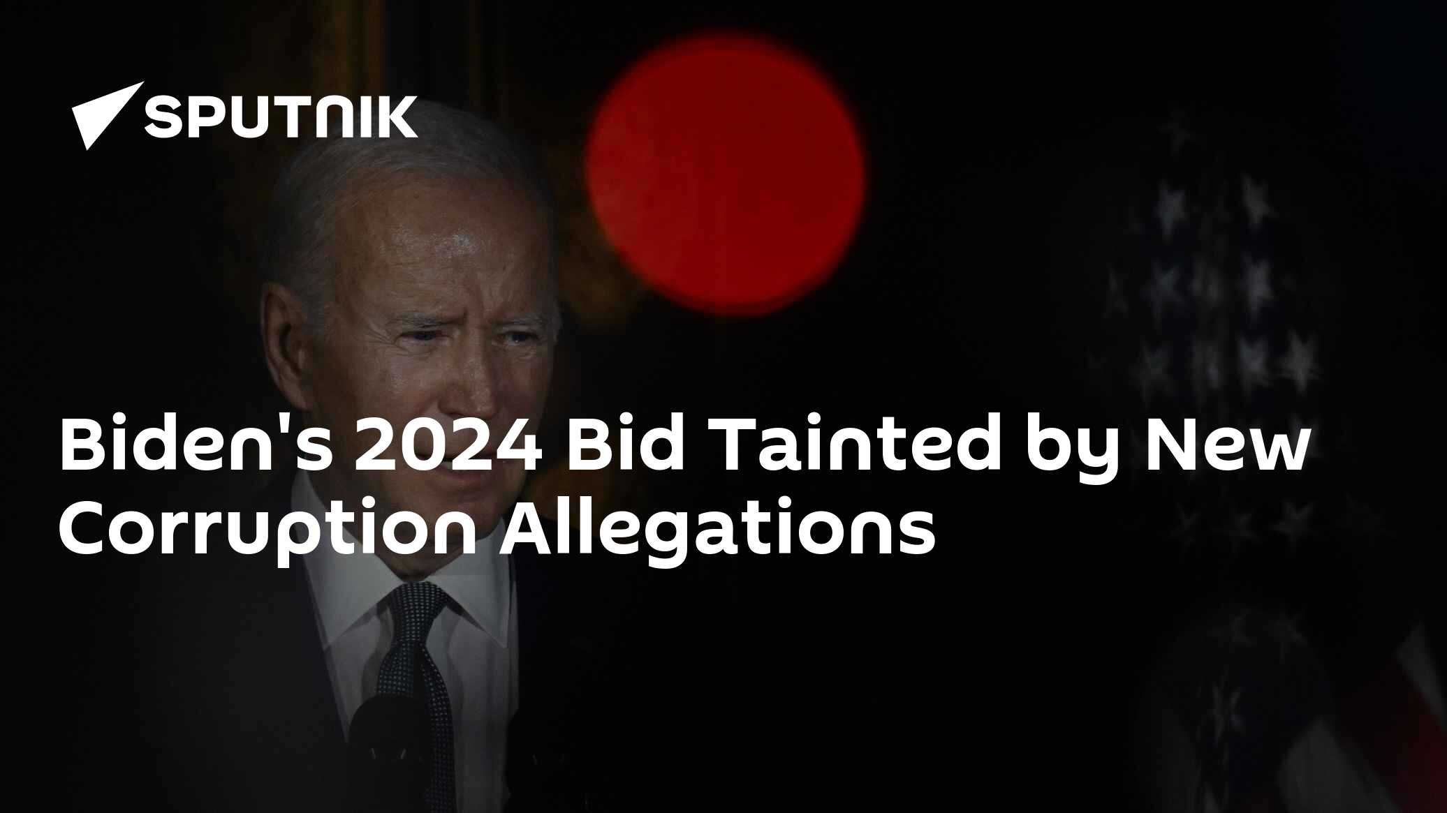Biden's 2024 Bid Tainted by New Corruption Allegations - Vimarsana News