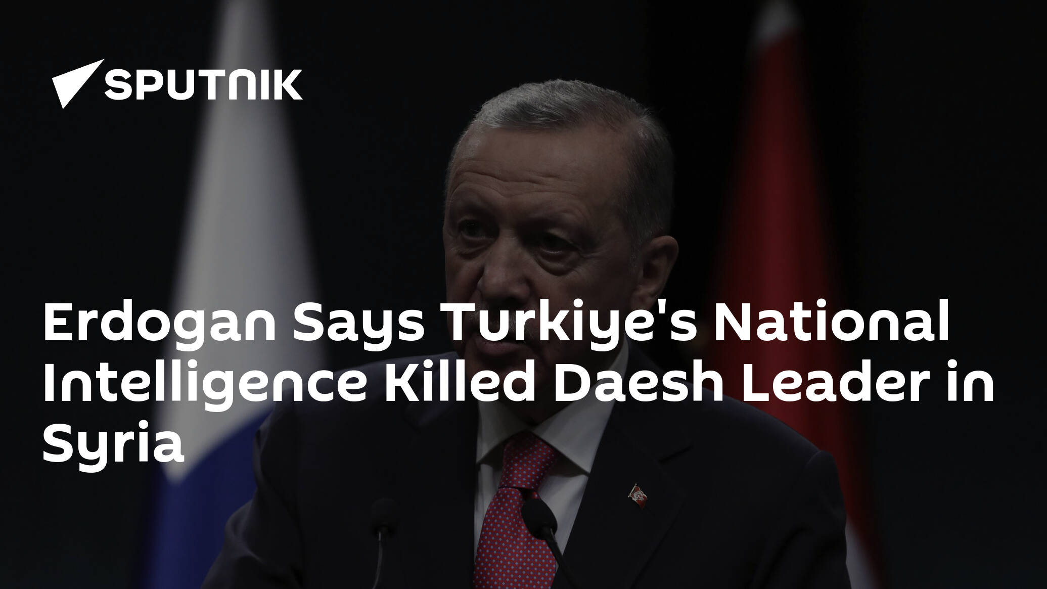 Erdogan Says Turkiye's National Intelligence Killed 'Islamic State Leader' in Syria