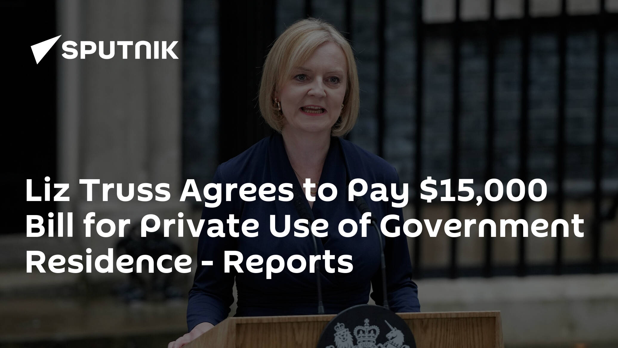 Liz Truss Agrees to Pay ,000 Bill for Private Use of Government Residence – Reports