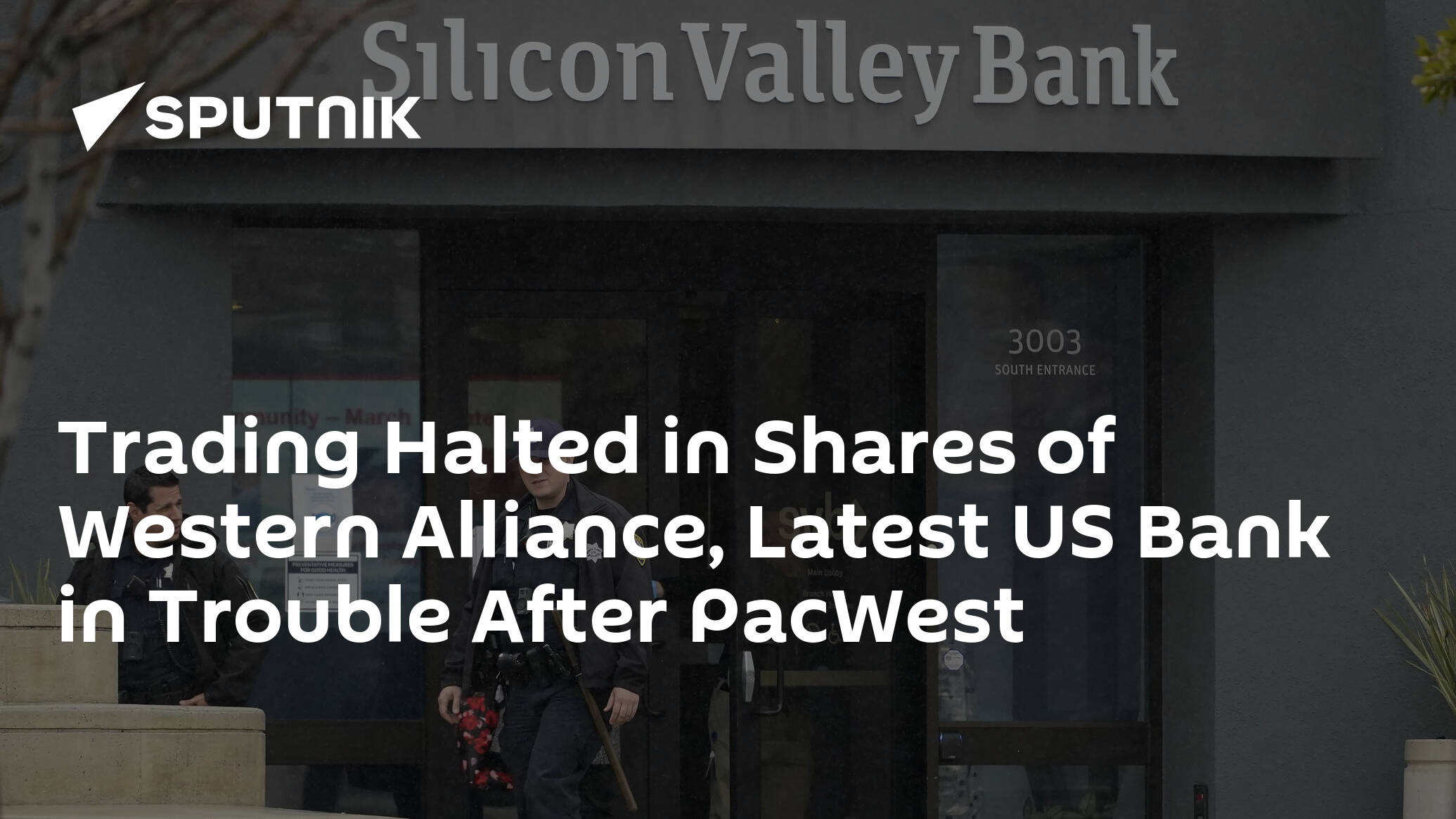 Trading Halted in Shares of Western Alliance, Latest US Bank in Trouble After PacWest