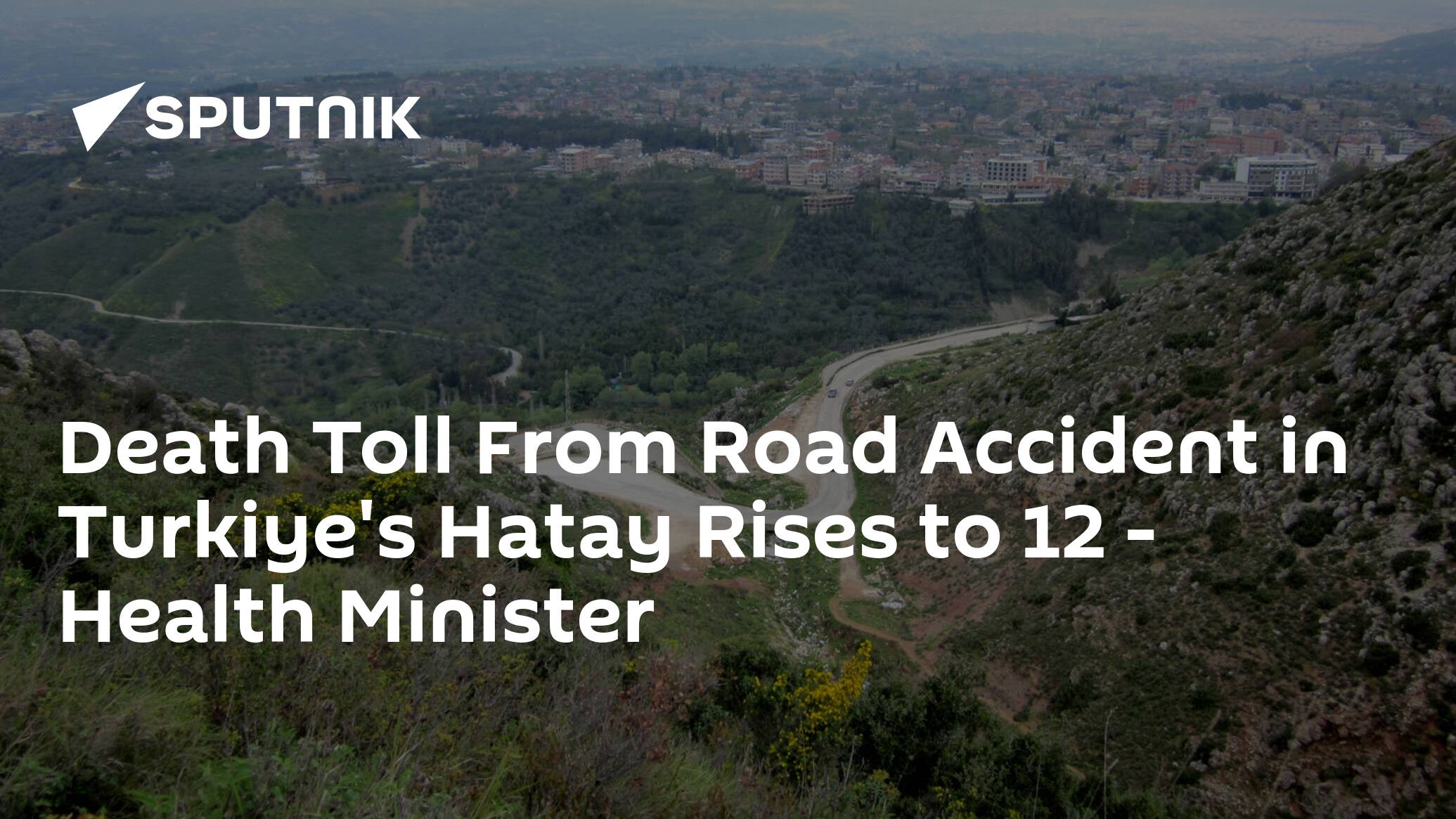Death Toll From Road Accident in Turkiye's Hatay Rises to 12 – Health Minister