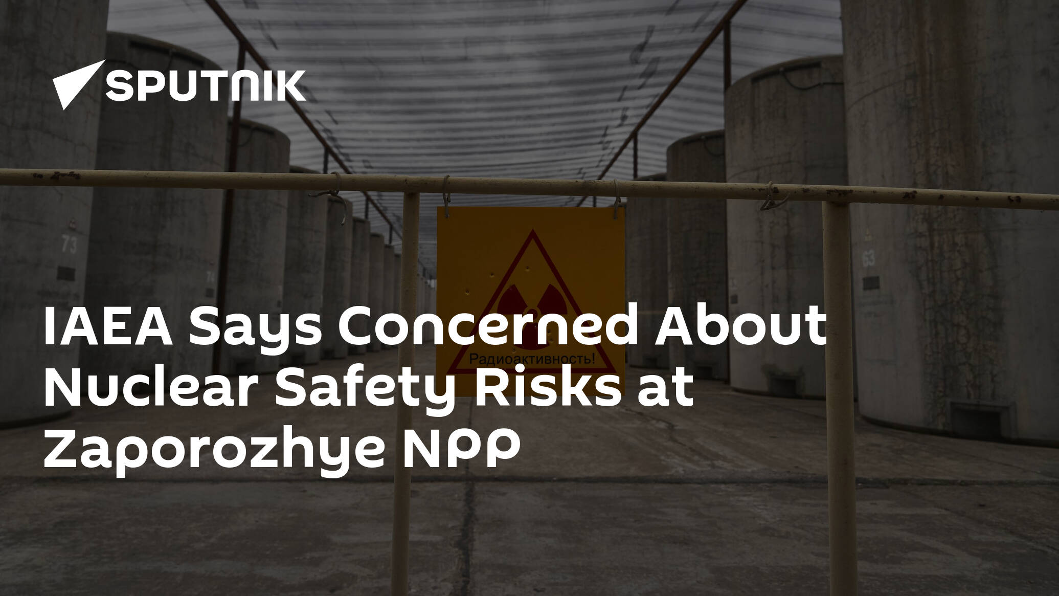 IAEA Says Concerned About Nuclear Safety Risks at Zaporozhye NPP