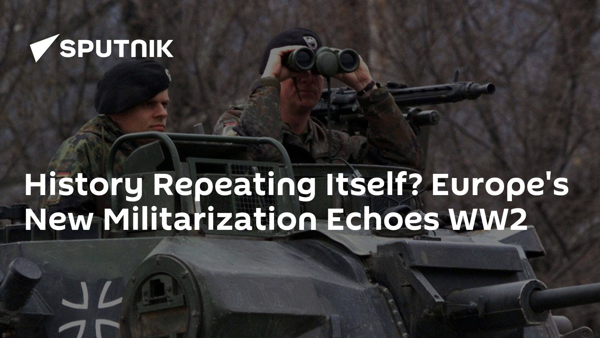 History Repeating Itself? Europe's New Militarzation Echoes WW2