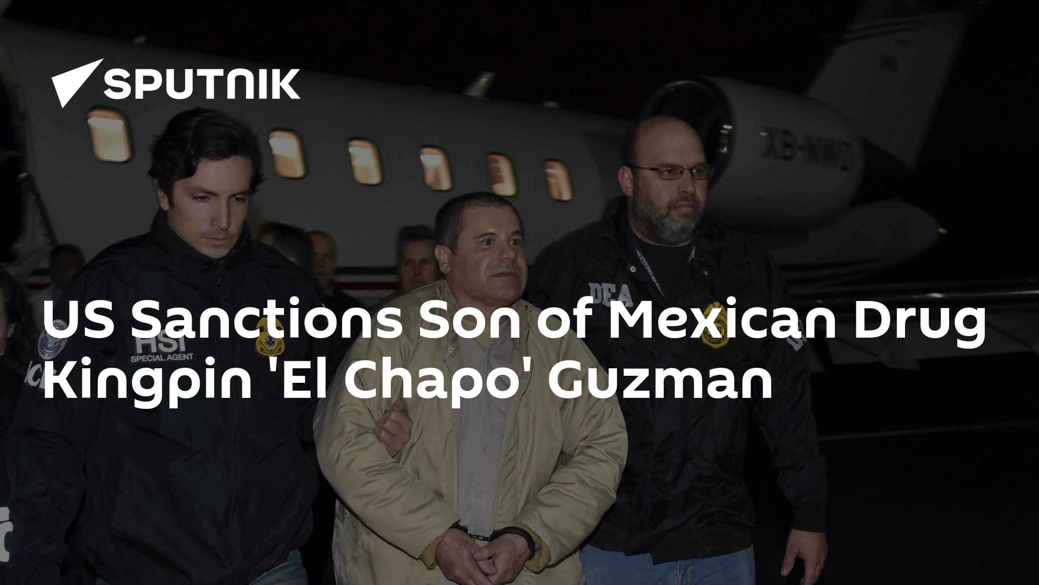 US Sanctions Son of Mexican Drug Kingpin 'El Chapo' Guzman