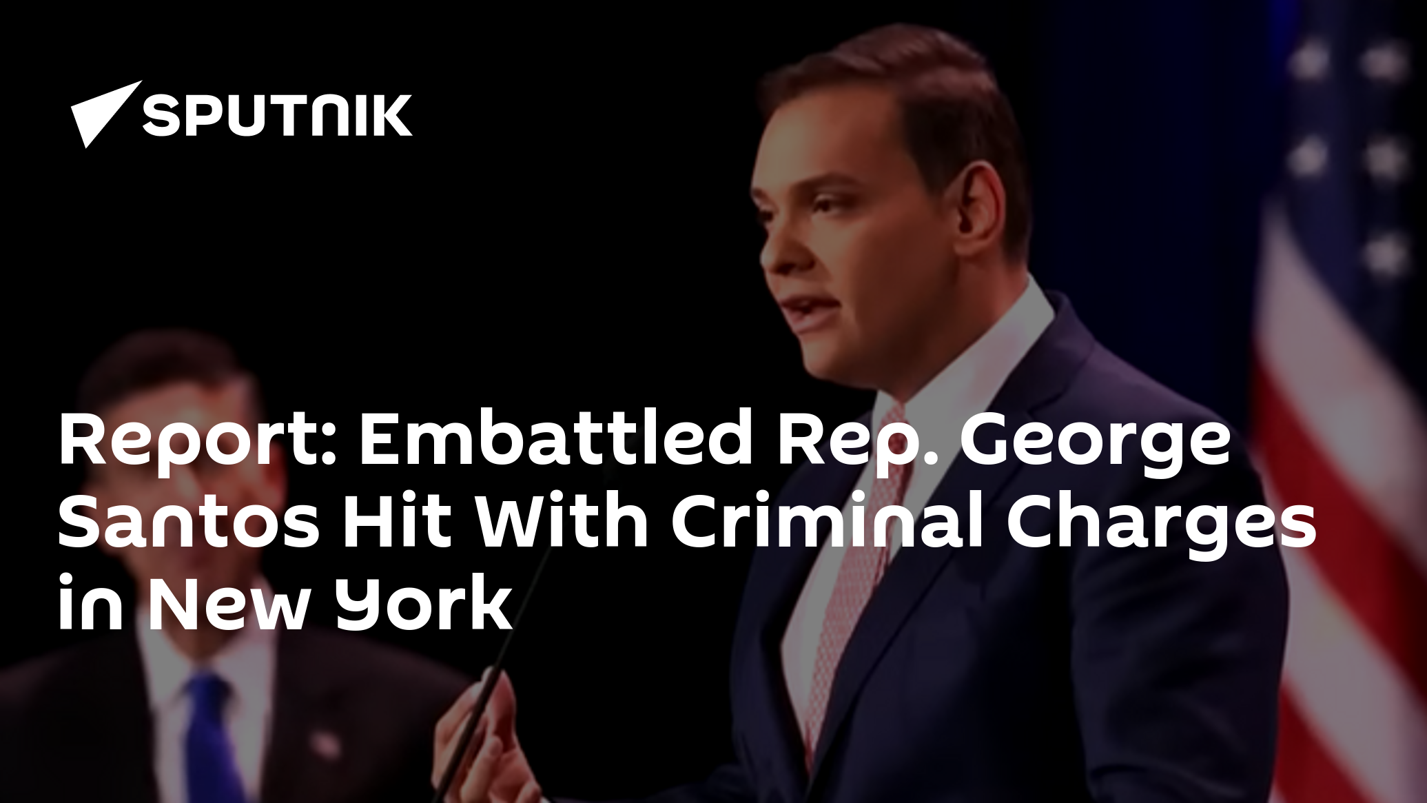 Report: Embattled Rep. George Santos Hit With Criminal Charges in New York