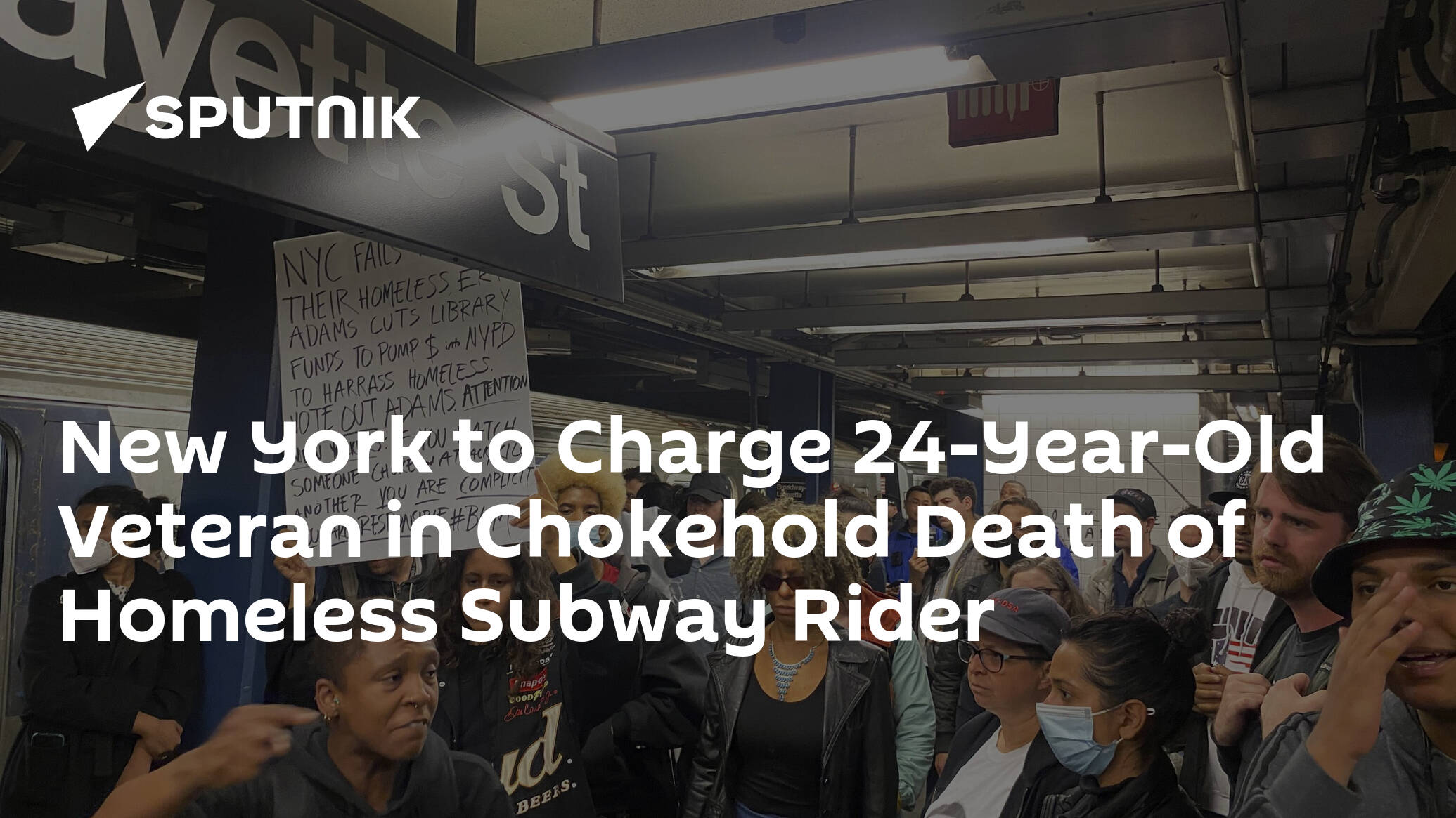 New York to Charge 24-Year-Old Veteran in Chokehold Death of Homeless Subway Rider