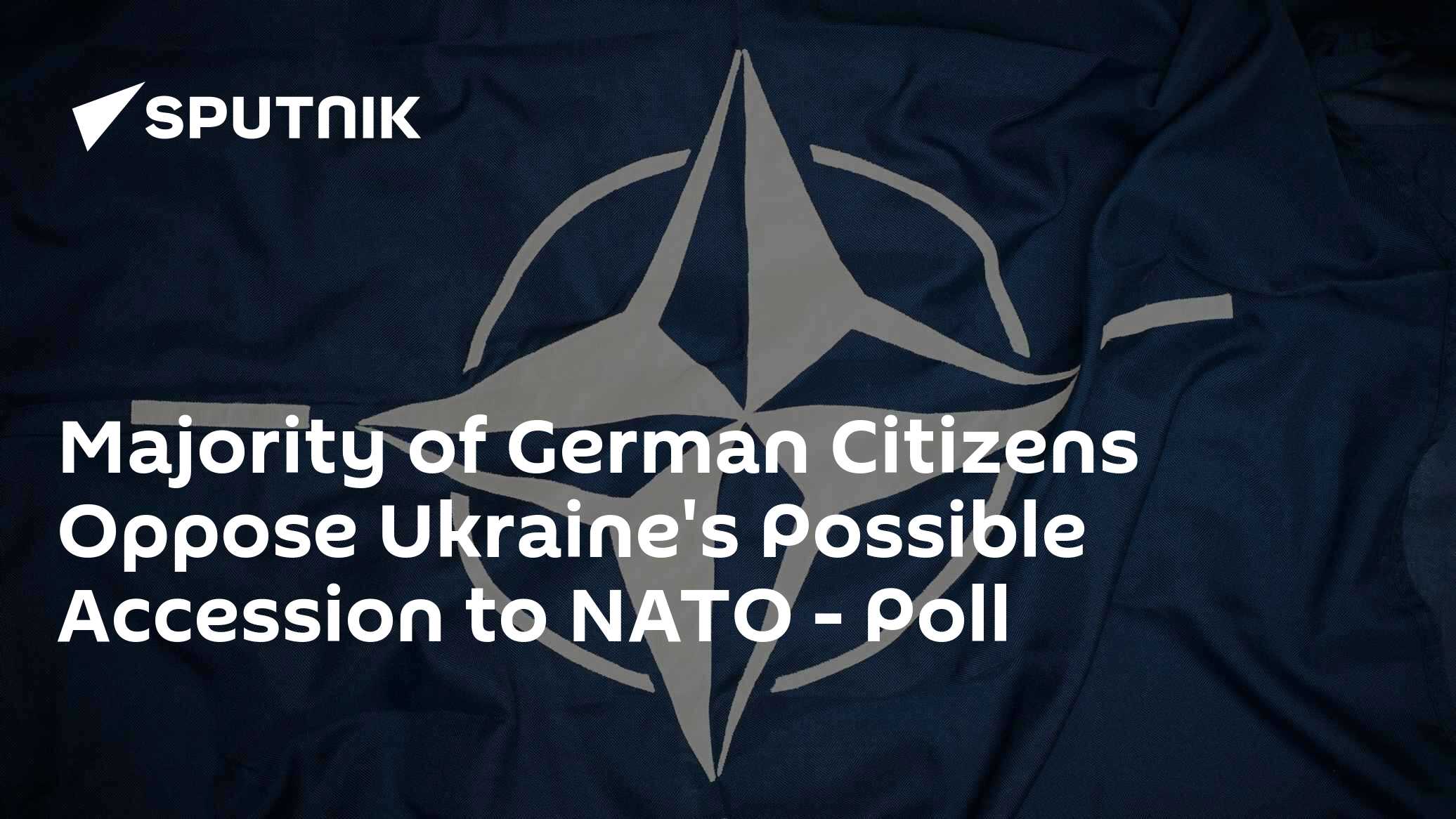 Majority of German Citizens Oppose Ukraine's Possible Accession to NATO – Poll