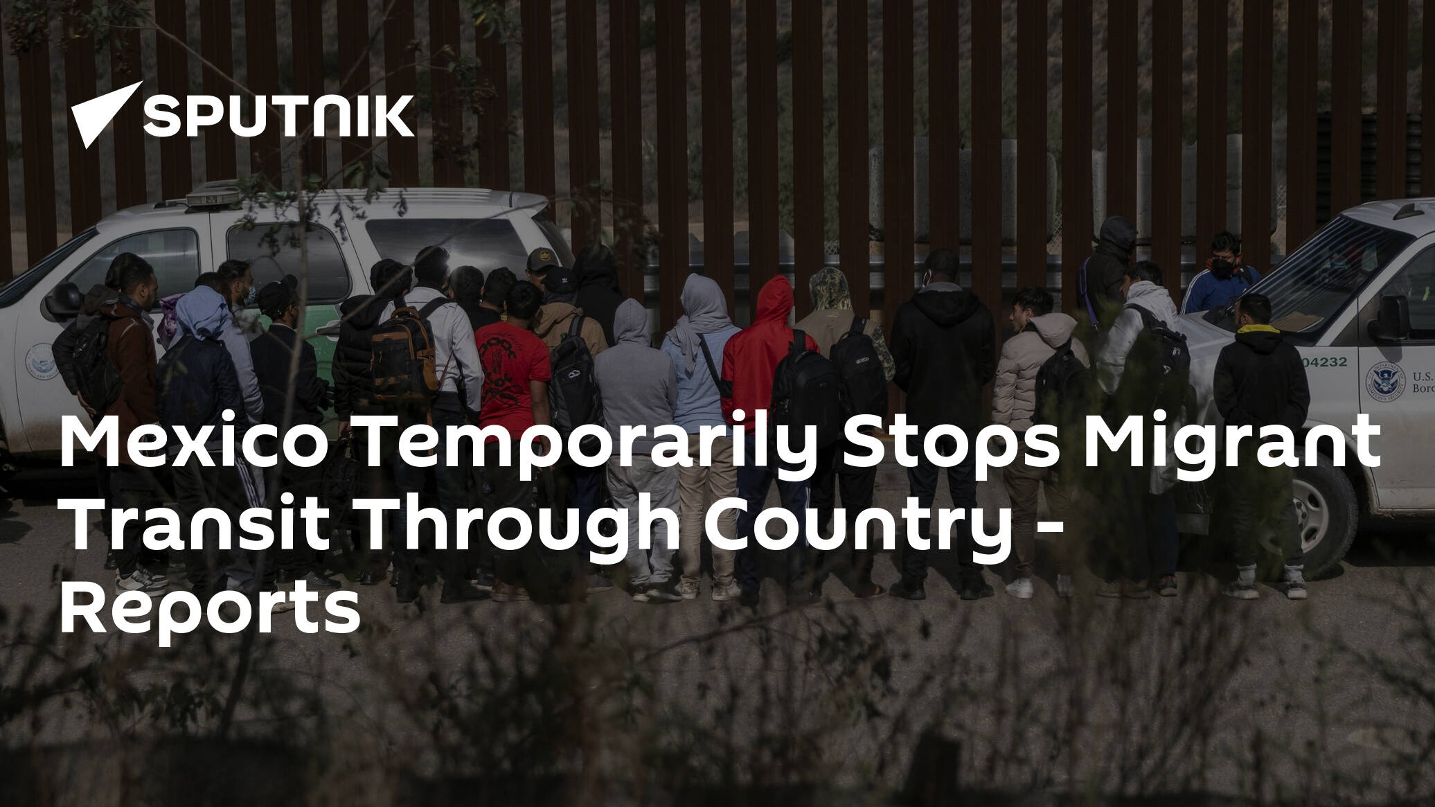 Mexico Temporarily Stops Migrant Transit Through Country – Reports
