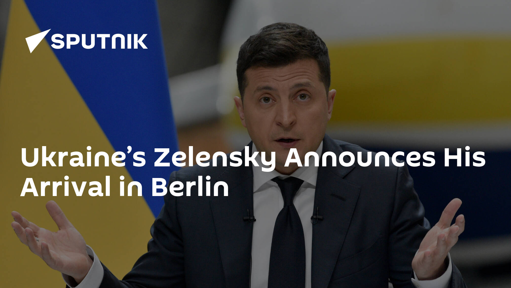 Ukraine’s Zelensky Announces His Arrival in Berlin