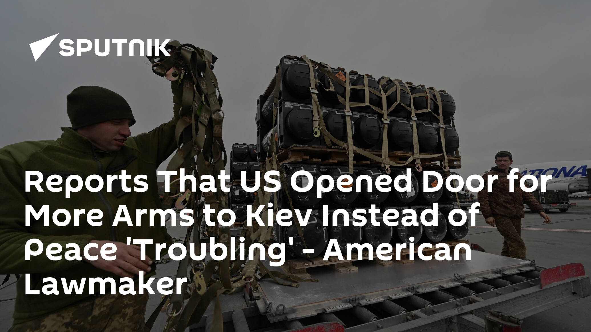 Reports That US Opened Door for More Arms to Kiev Instead of Peace 'Troubling' – Lawmaker