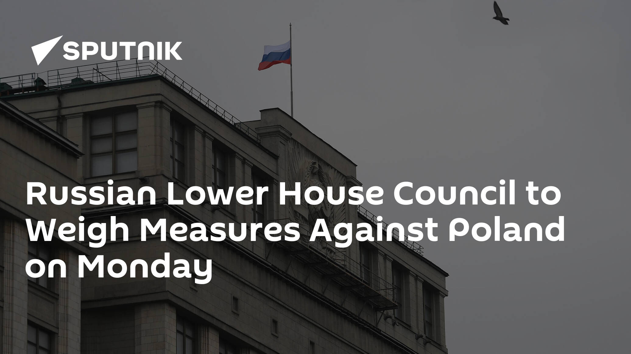 Russian Lower House Council to Weigh Measures Against Poland on Monday