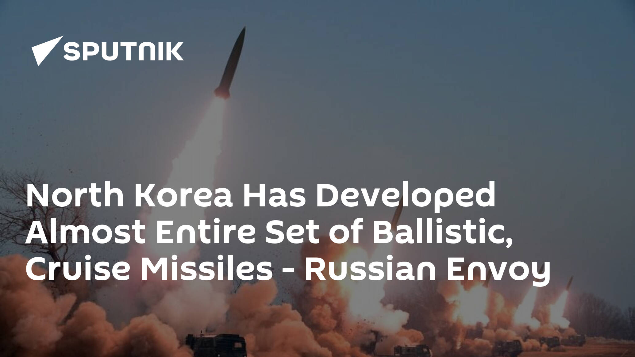 North Korea Has Developed Almost Entire Set of Ballistic, Cruise Missiles – Russian Envoy