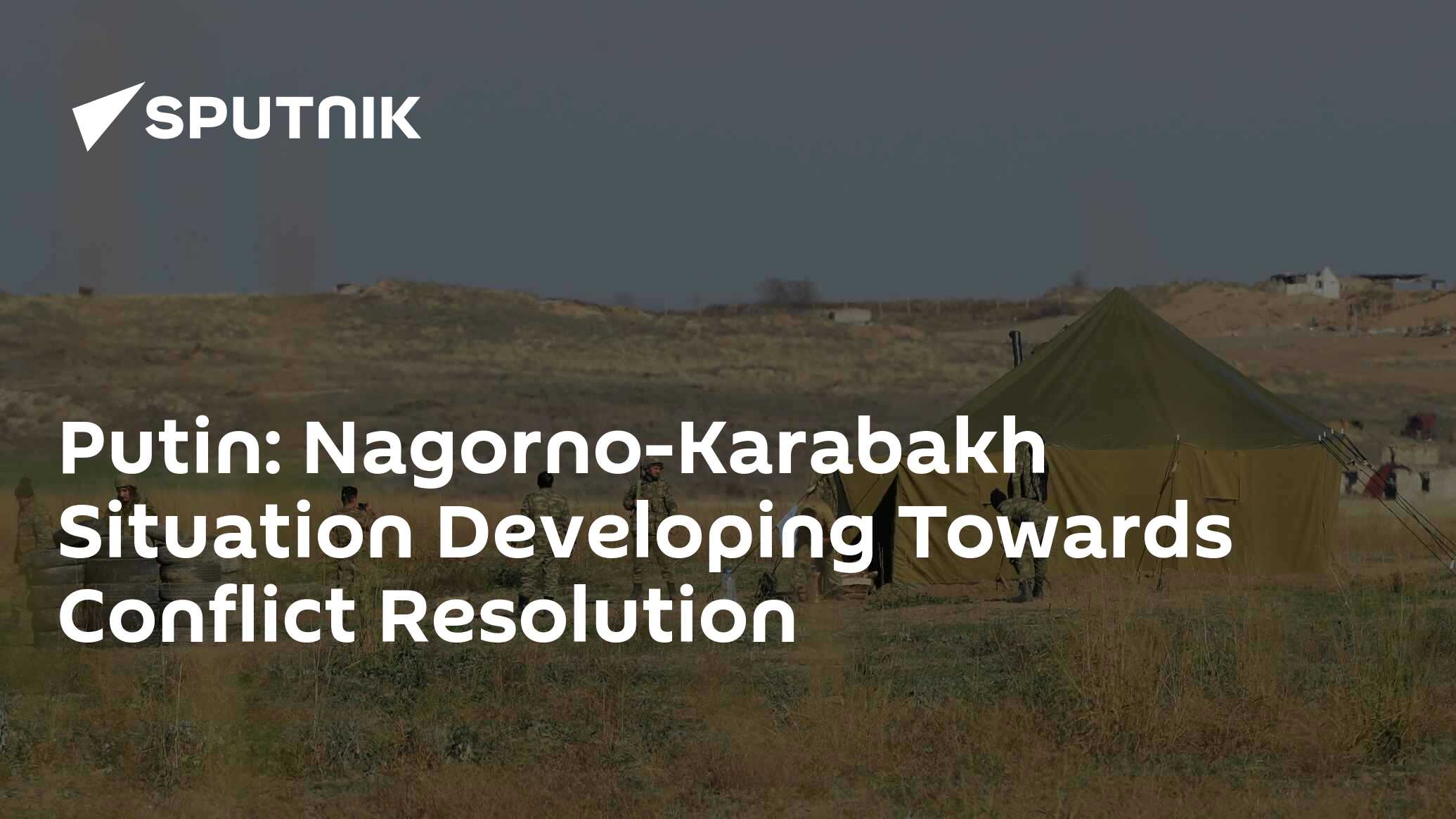 Putin: Nagorno-Karabakh Situation Developing Towards Conflict Resolution