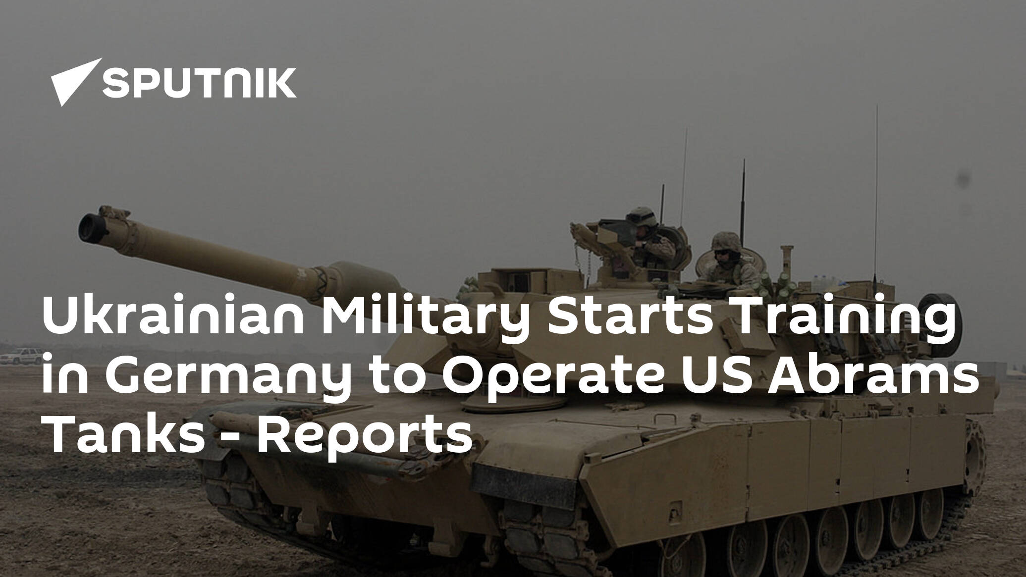 Ukrainian Military Starts Training in Germany to Operate US Abrams Tanks – Reports