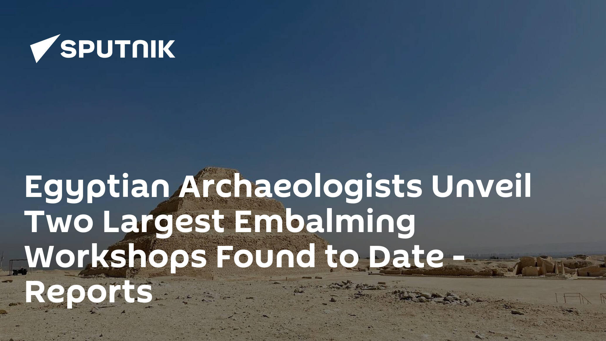 Egyptian Archaeologists Unveil Two Largest Embalming Workshops Found to Date – Reports