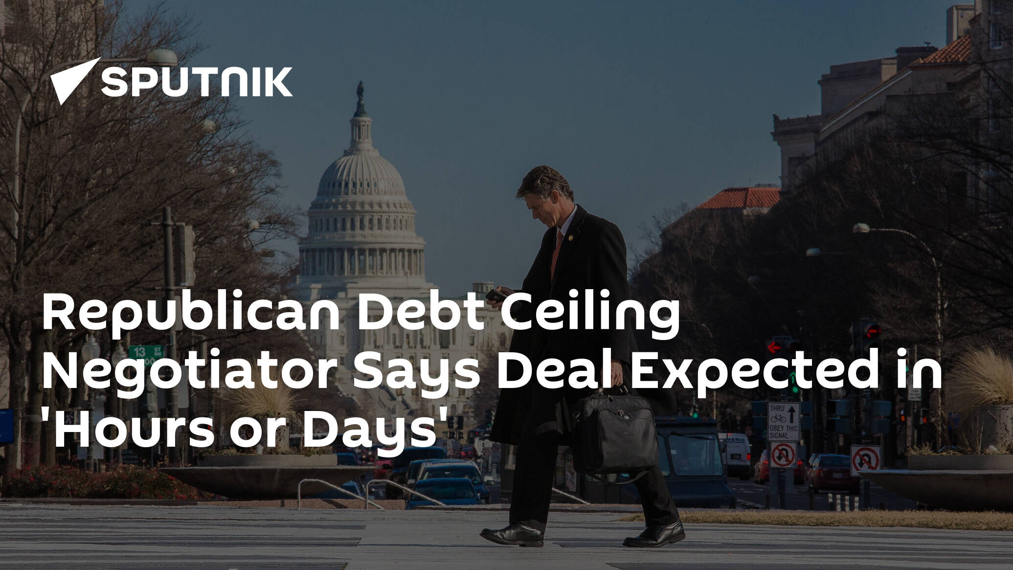 Republican Debt Ceiling Negotiator Says Deal Expected in 'Hours or Days'