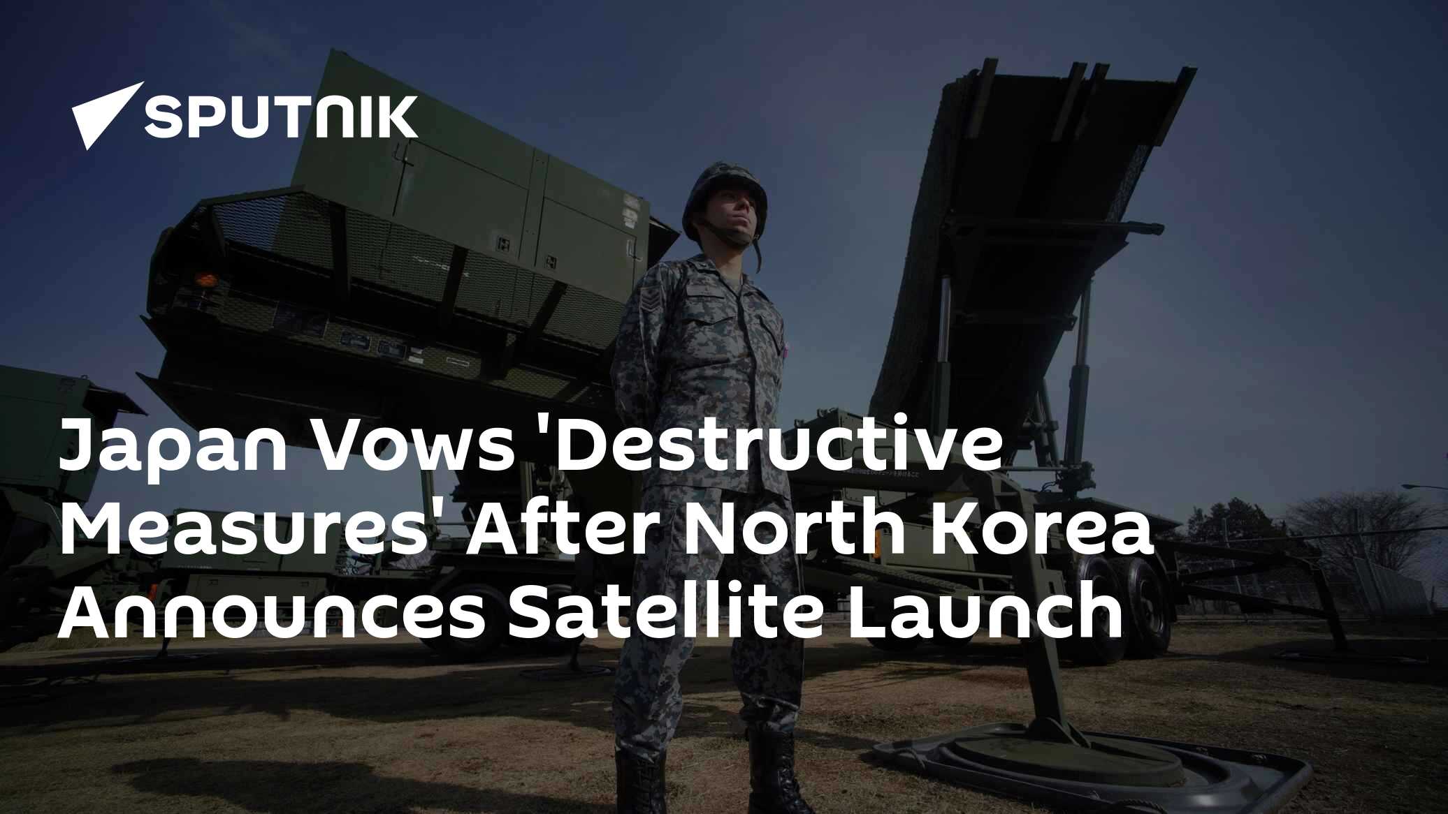 Japan Vows 'Destructive Measures' After North Korea Announces Satellite Launch - Vimarsana News