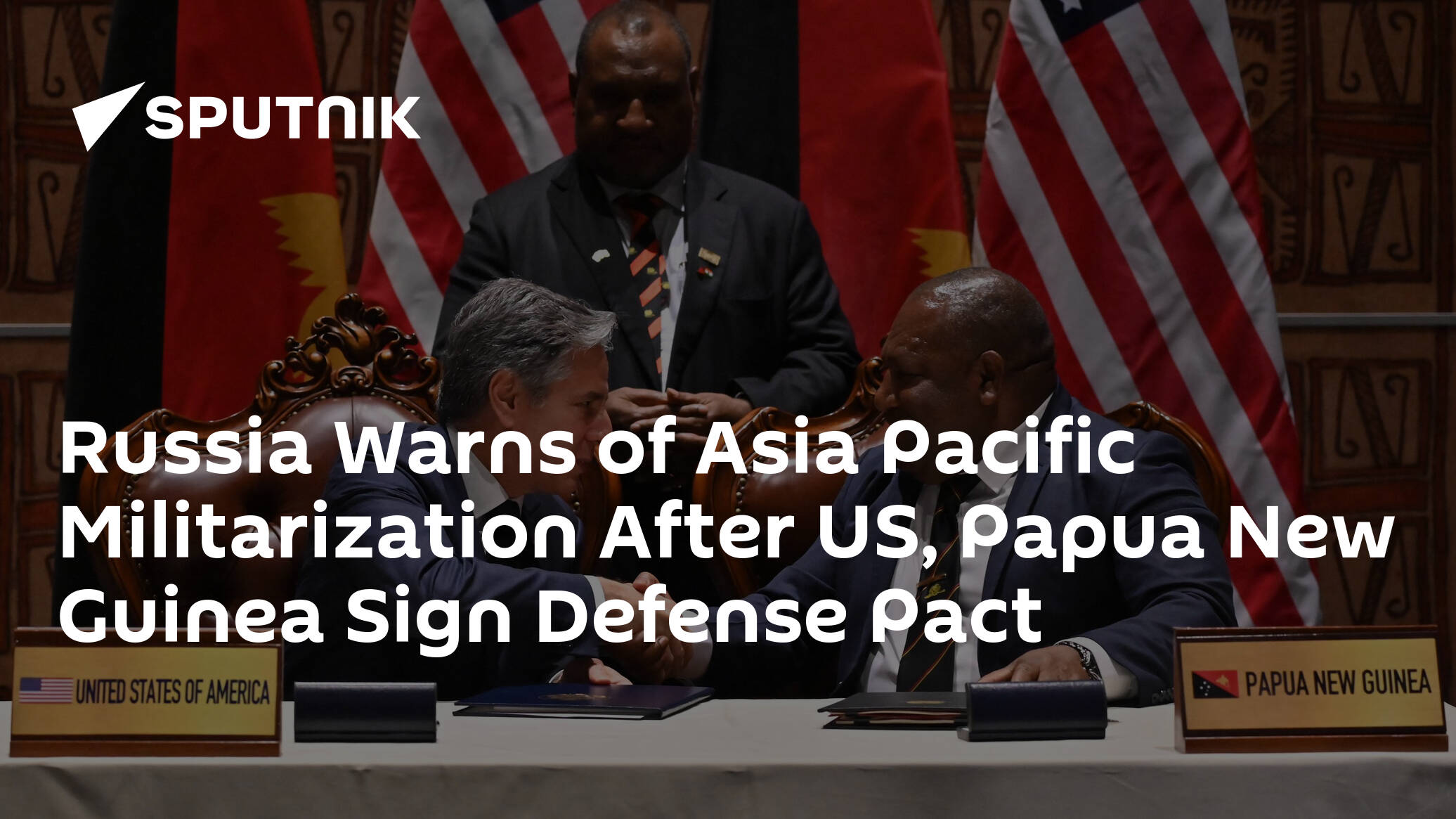 Russia Warns of Asia Pacific Militarization After US, Papua New Guinea Sign Defense Pact