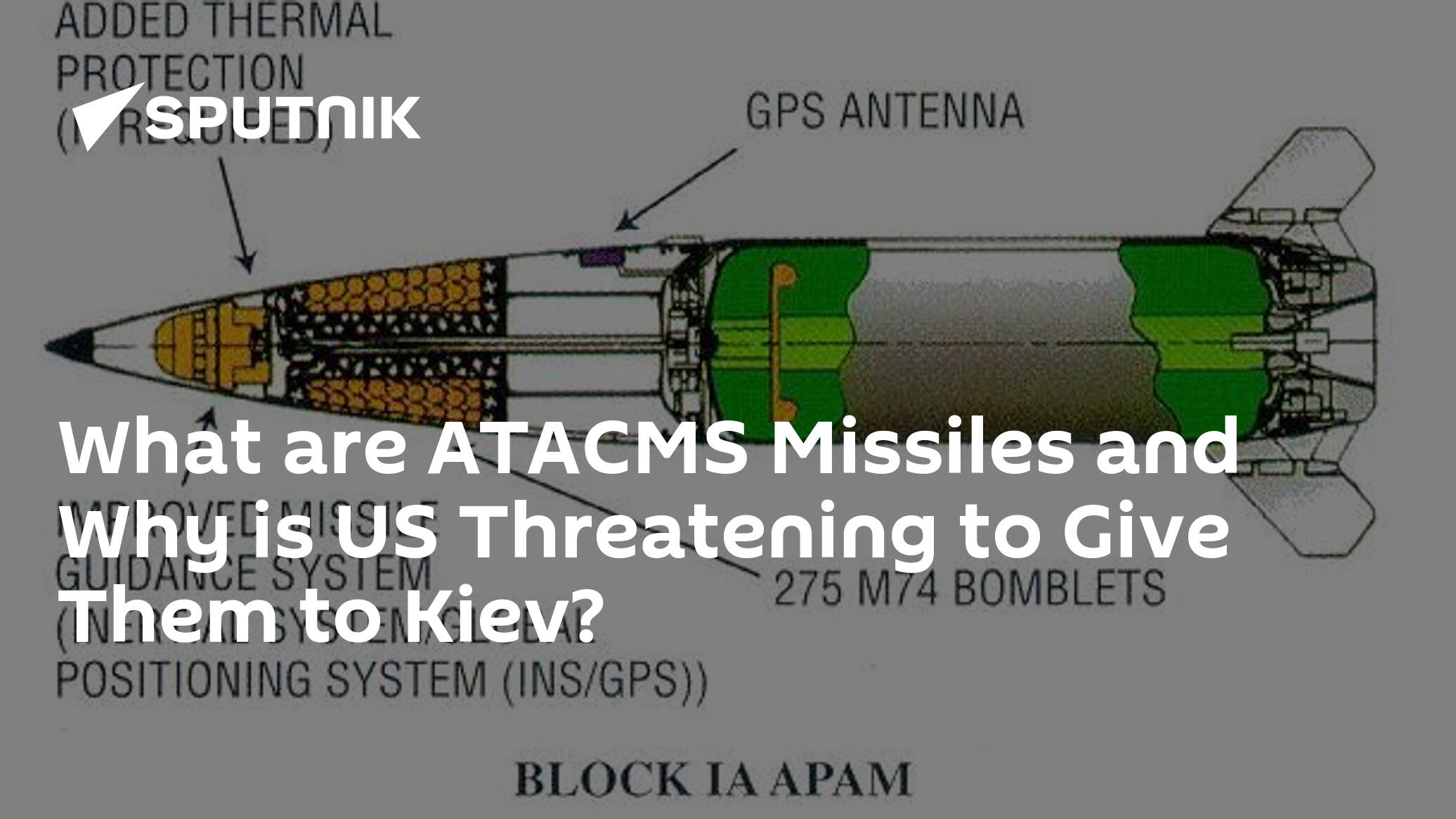 What are ATACMS Missiles and Why Is US Threatening to Send Them to Kiev?