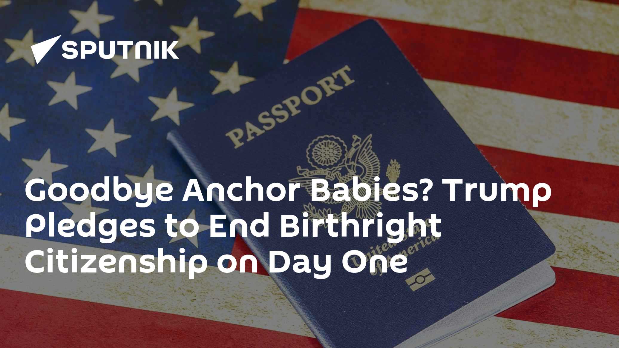 Goodbye Anchor Babies? Trump Vows to End Birthright Citizenship on Day One - Vimarsana News