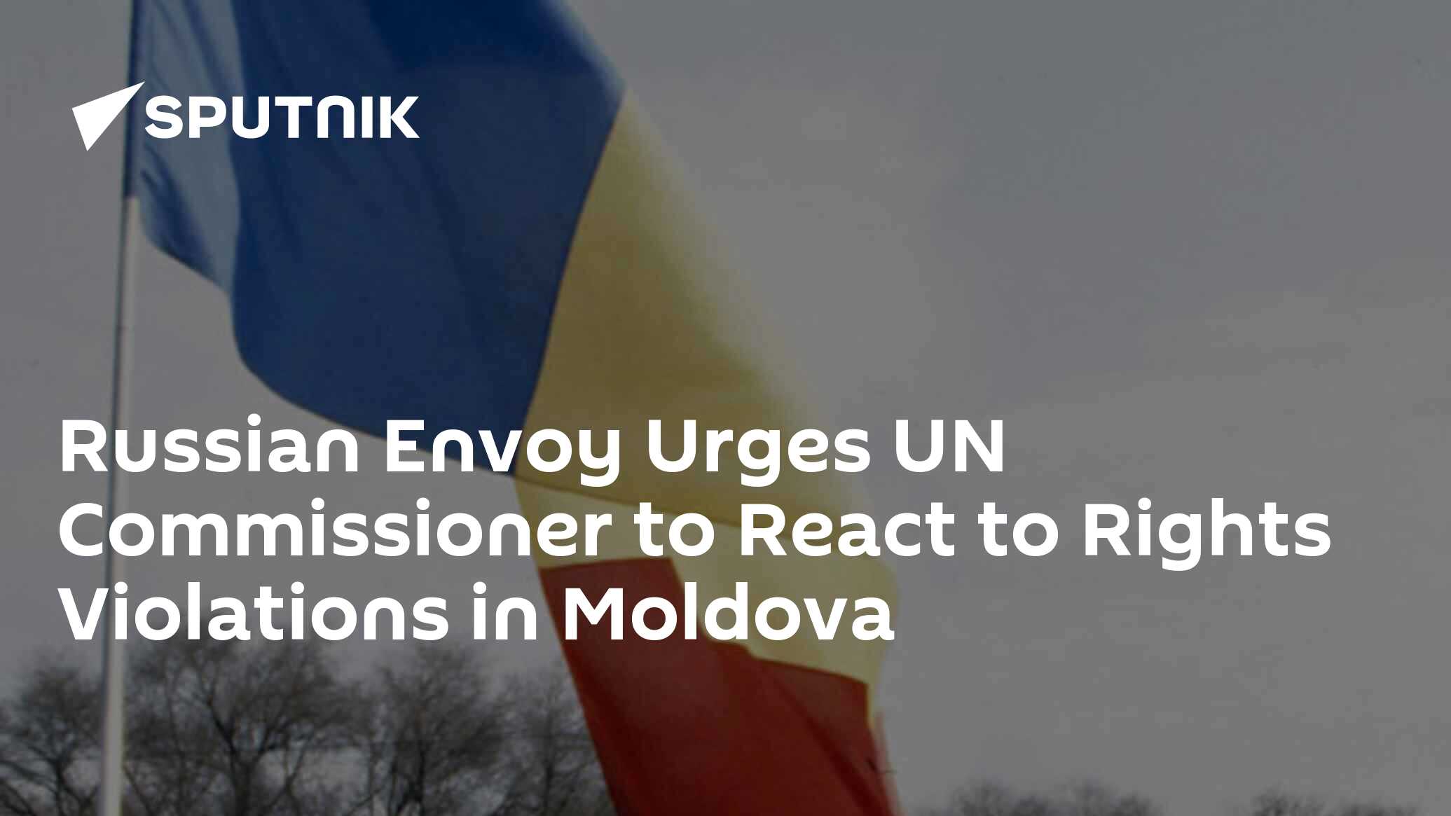 Russian Envoy Urges UN Commissioner to React to Rights Violations in Moldova Russian Envoy Urges UN Commissioner to React to Rights Violations in Moldova