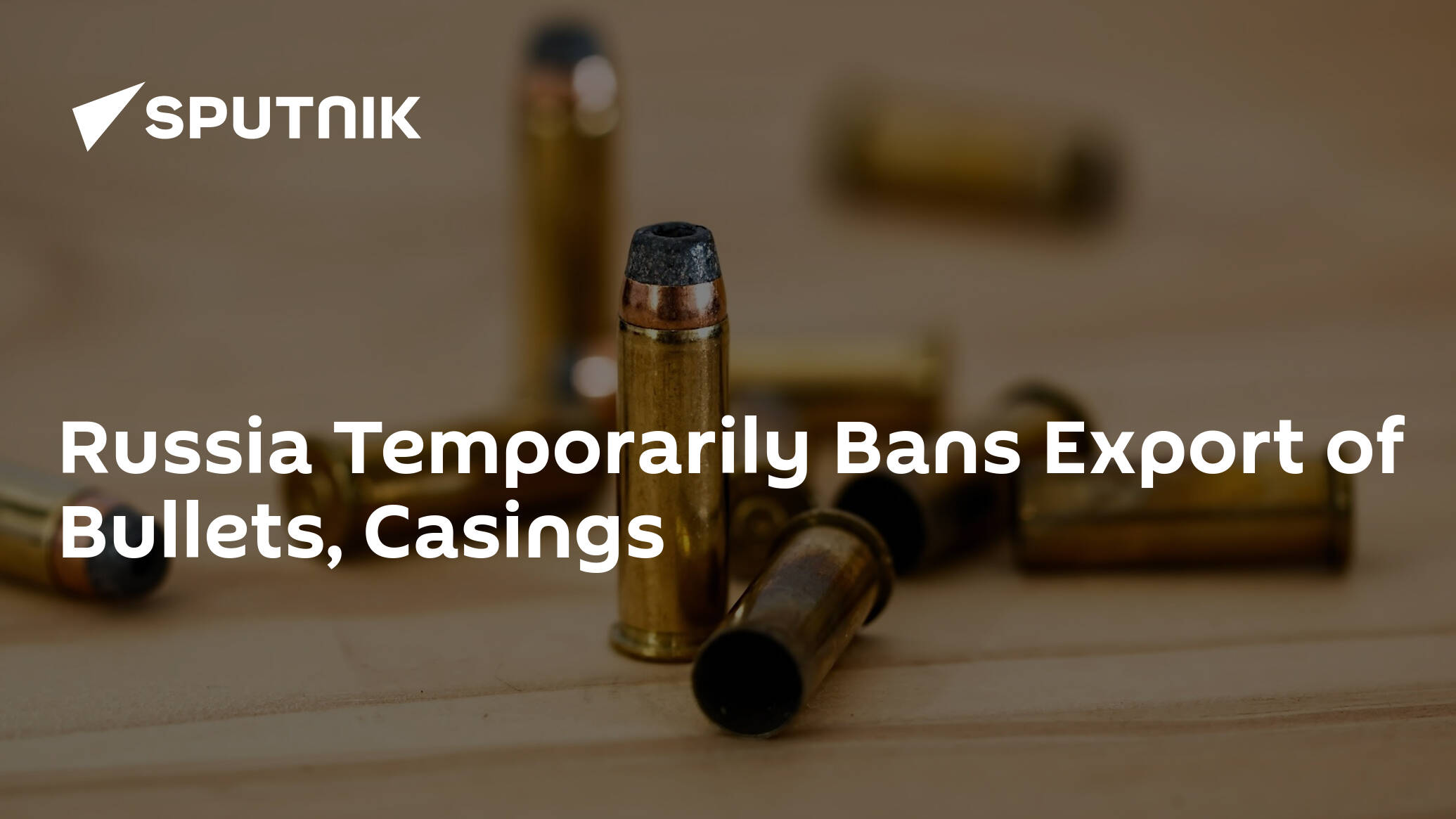 Russia Temporarily Bans Export of Bullets, Casings
