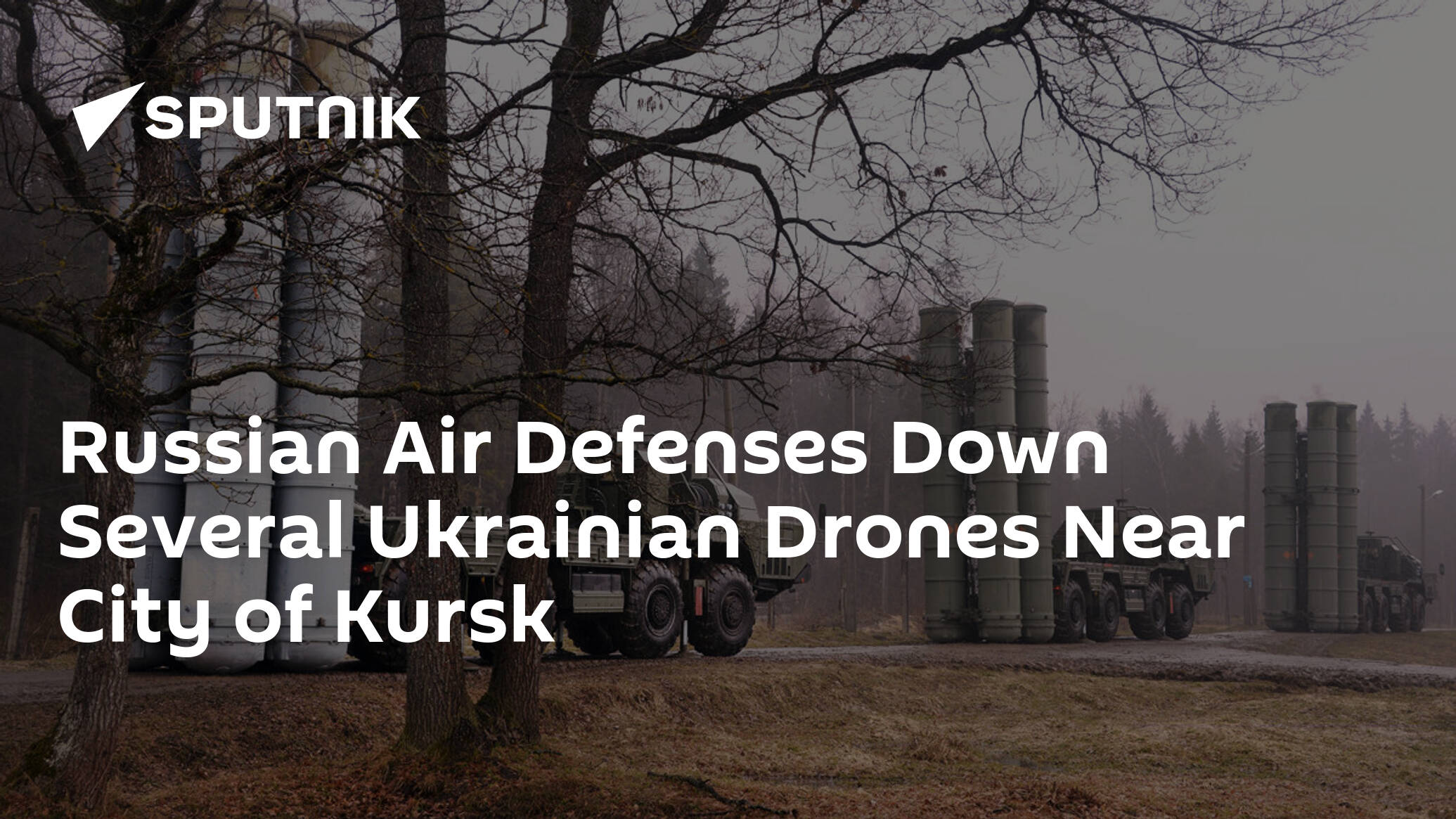 Russian Air Defenses Down Several Ukrainian Drones Near City of Kursk – Governor