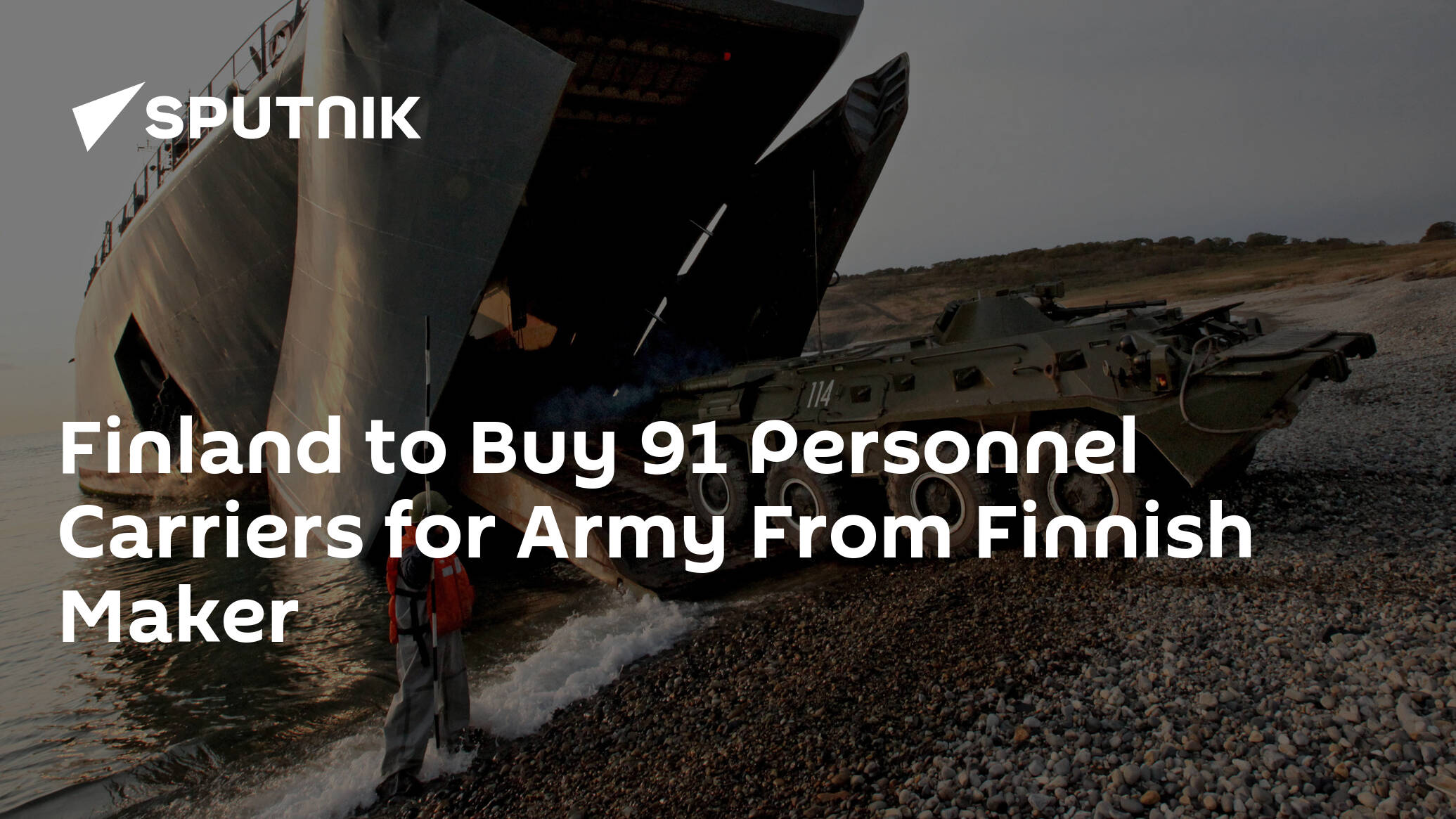 Finland to Buy 91 Personnel Carriers for Army From Finnish Maker