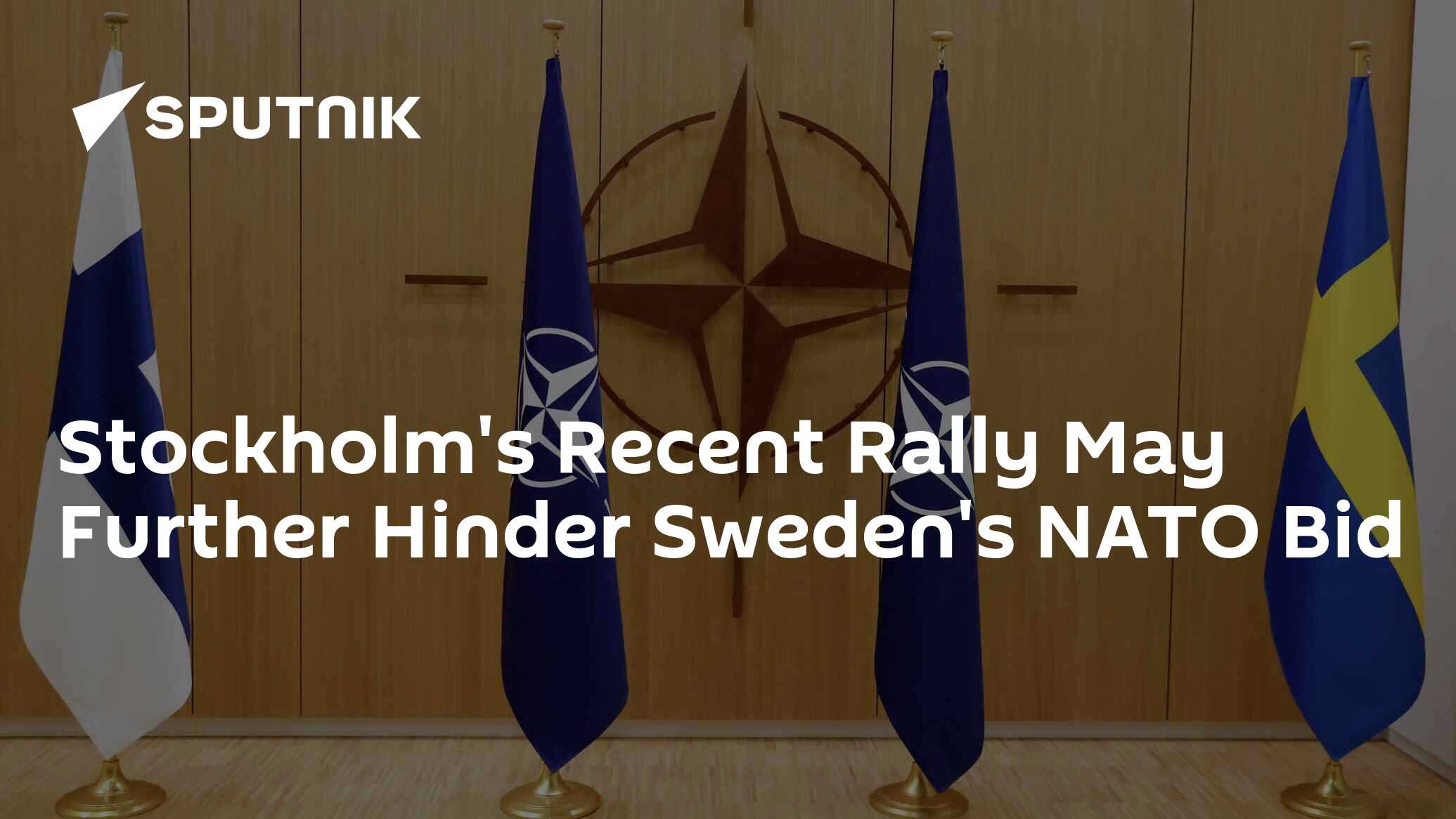 Massive Pro-Kurdish Demonstration May Further Stall Sweden's NATO Bid