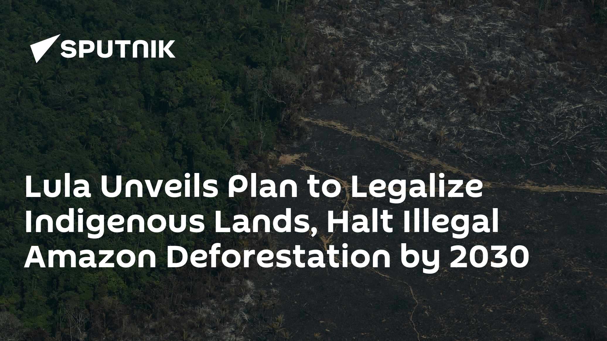 Lula Unveils Plan to Legalize Indigenous Lands, Halt Illegal Deforestation - Vimarsana News