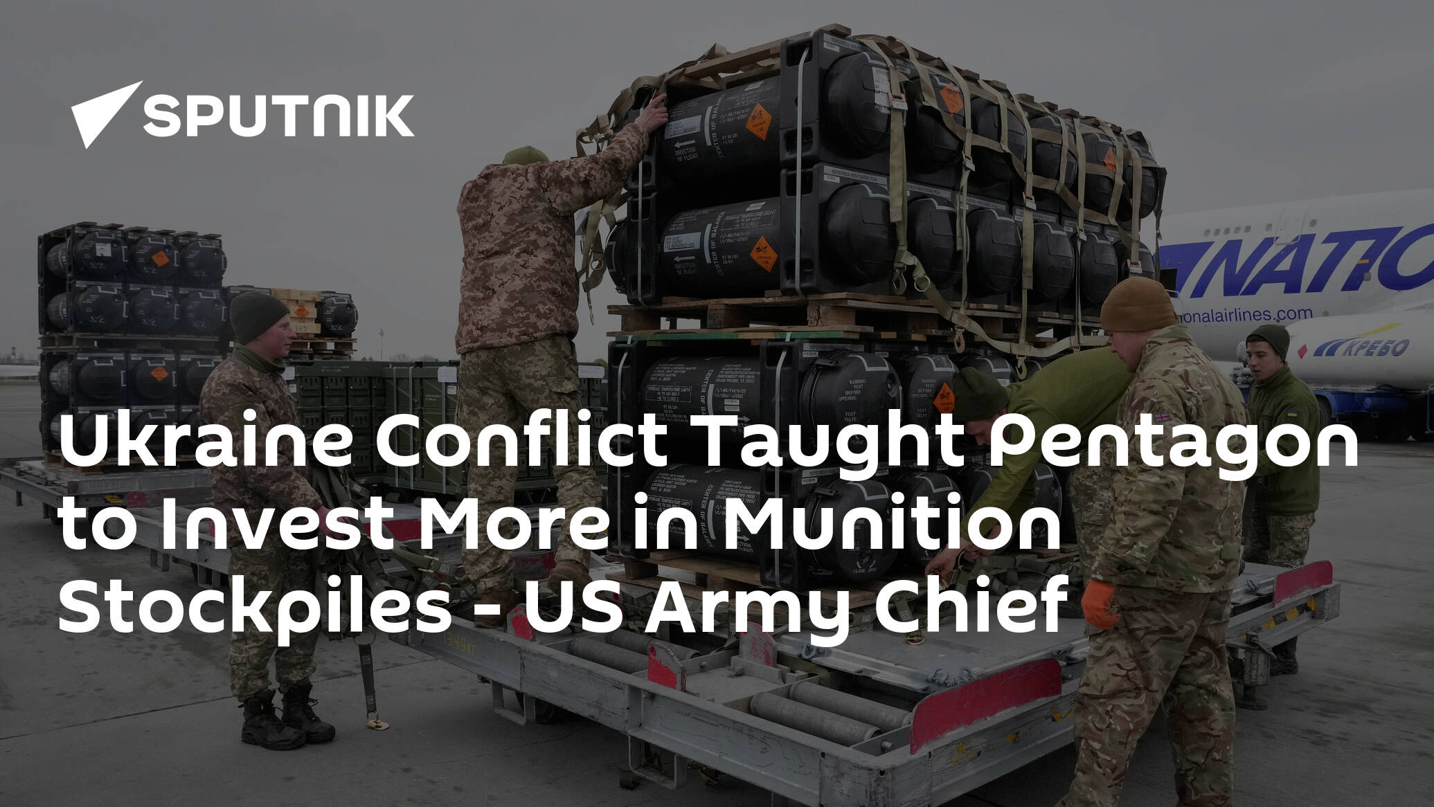 Ukraine Conflict Taught Pentagon to Invest More in Munition Stockpiles – US Army Chief