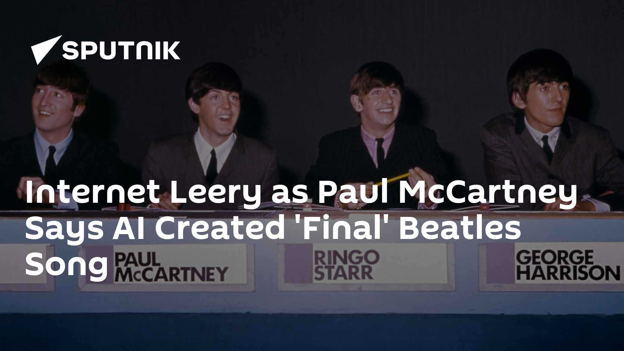 Internet Leery As Paul McCartney Says AI Created 'Final' Beatles Song