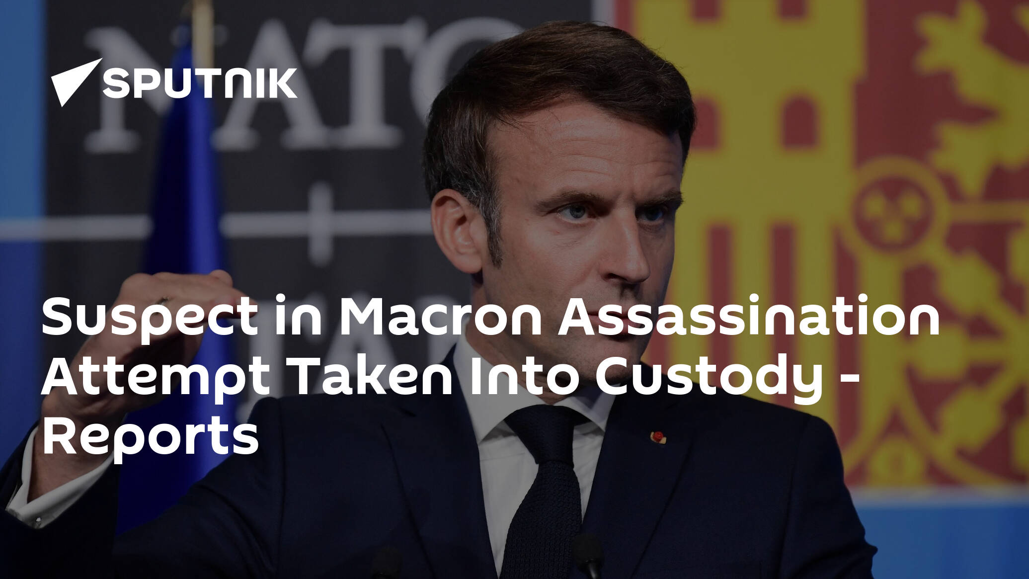 Suspect in Macron Assassination Attempt Taken Into Custody – Reports
