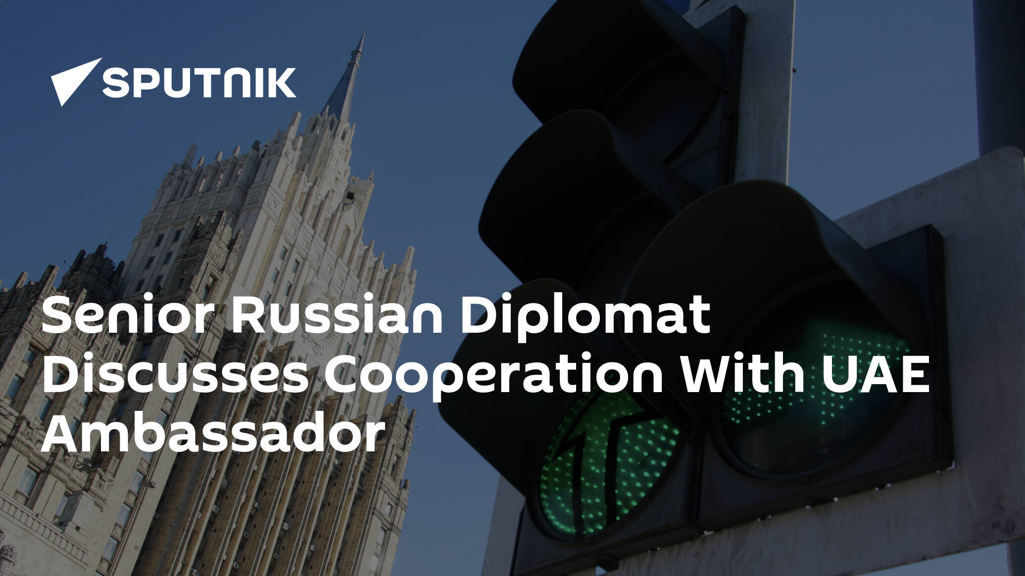 Senior Russian Diplomat Discusses Cooperation With UAE Ambassador