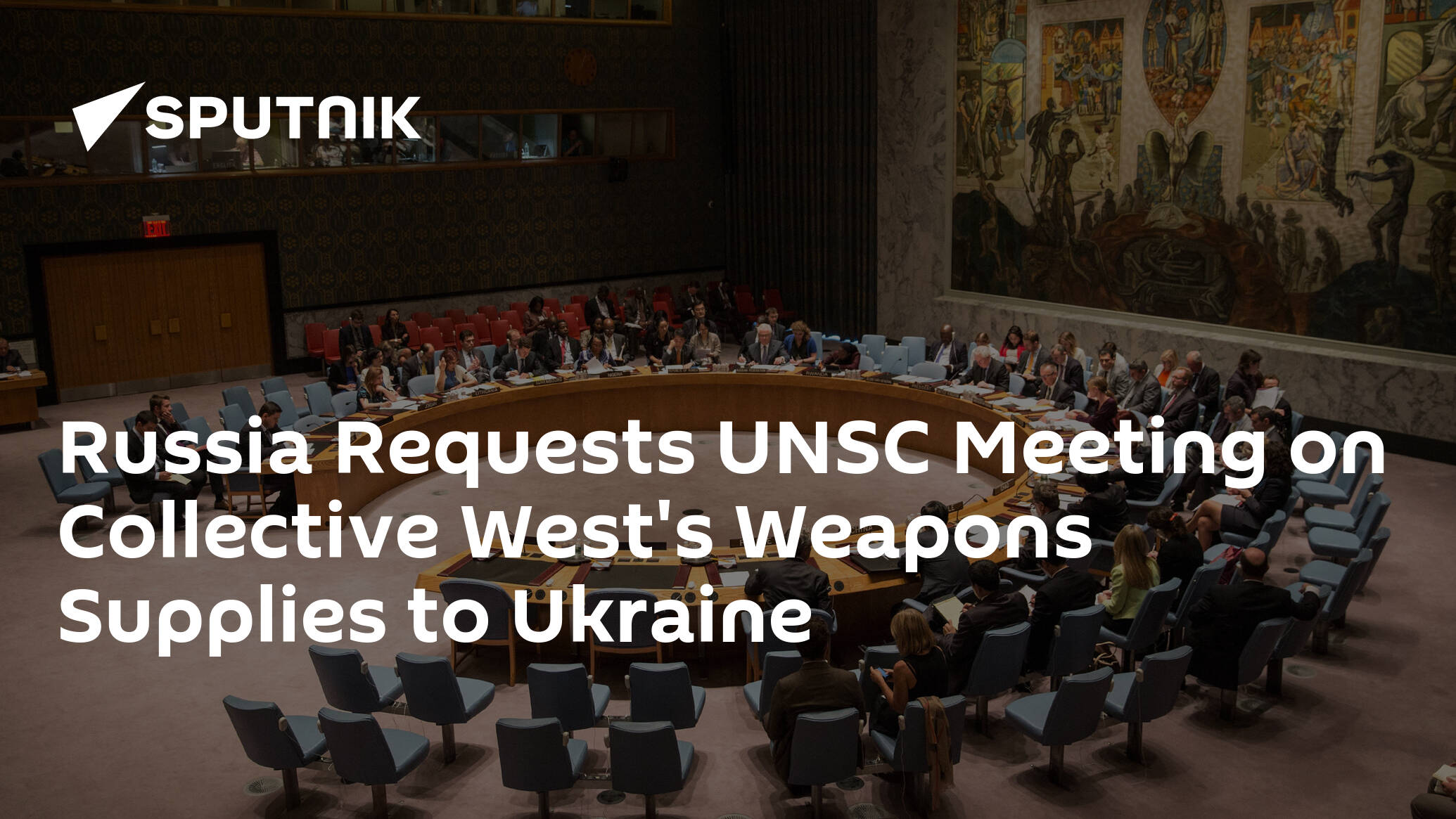 Russia Requests UNSC Meeting on Collective West's Weapons Supplies to Ukraine