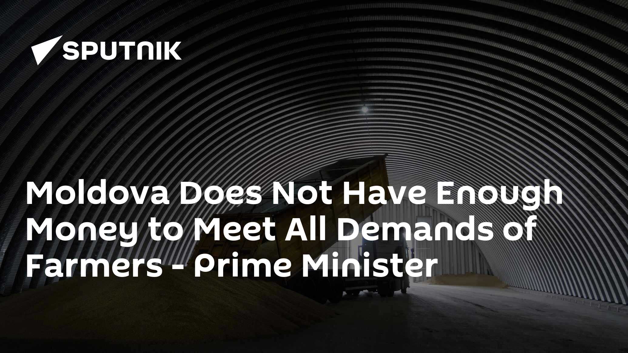 Moldova Does Not Have Enough Money to Meet All Demands of Farmers – Prime Minister