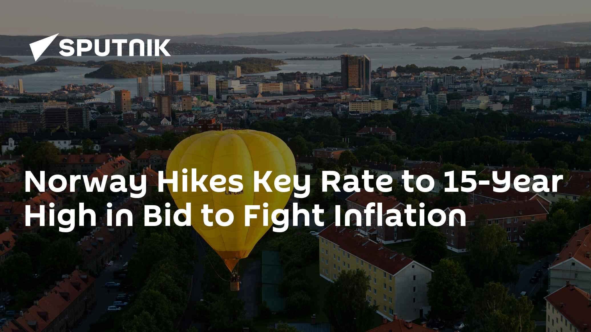 Norway Hikes Key Rate to 15-Year High in Bid to Fight Inflation 